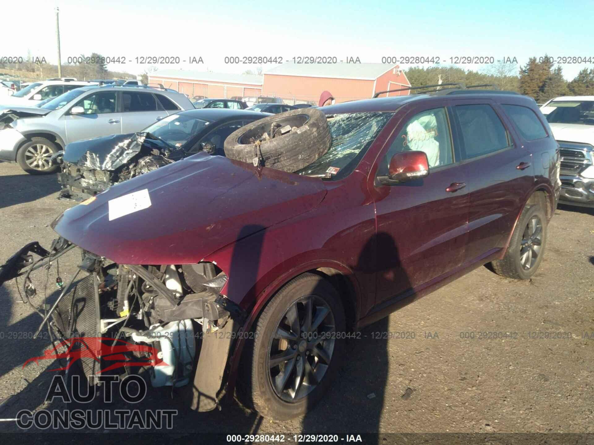 DODGE DURANGO 2017 - 1C4RDJDG2HC888821