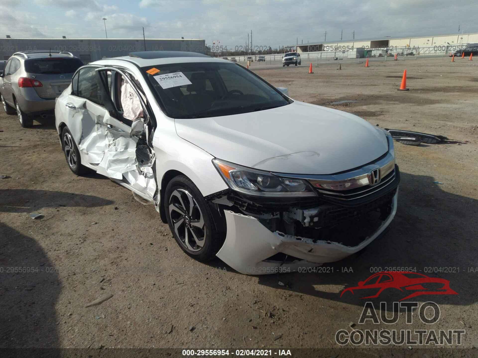 HONDA ACCORD SEDAN 2016 - 1HGCR2F7XGA096034