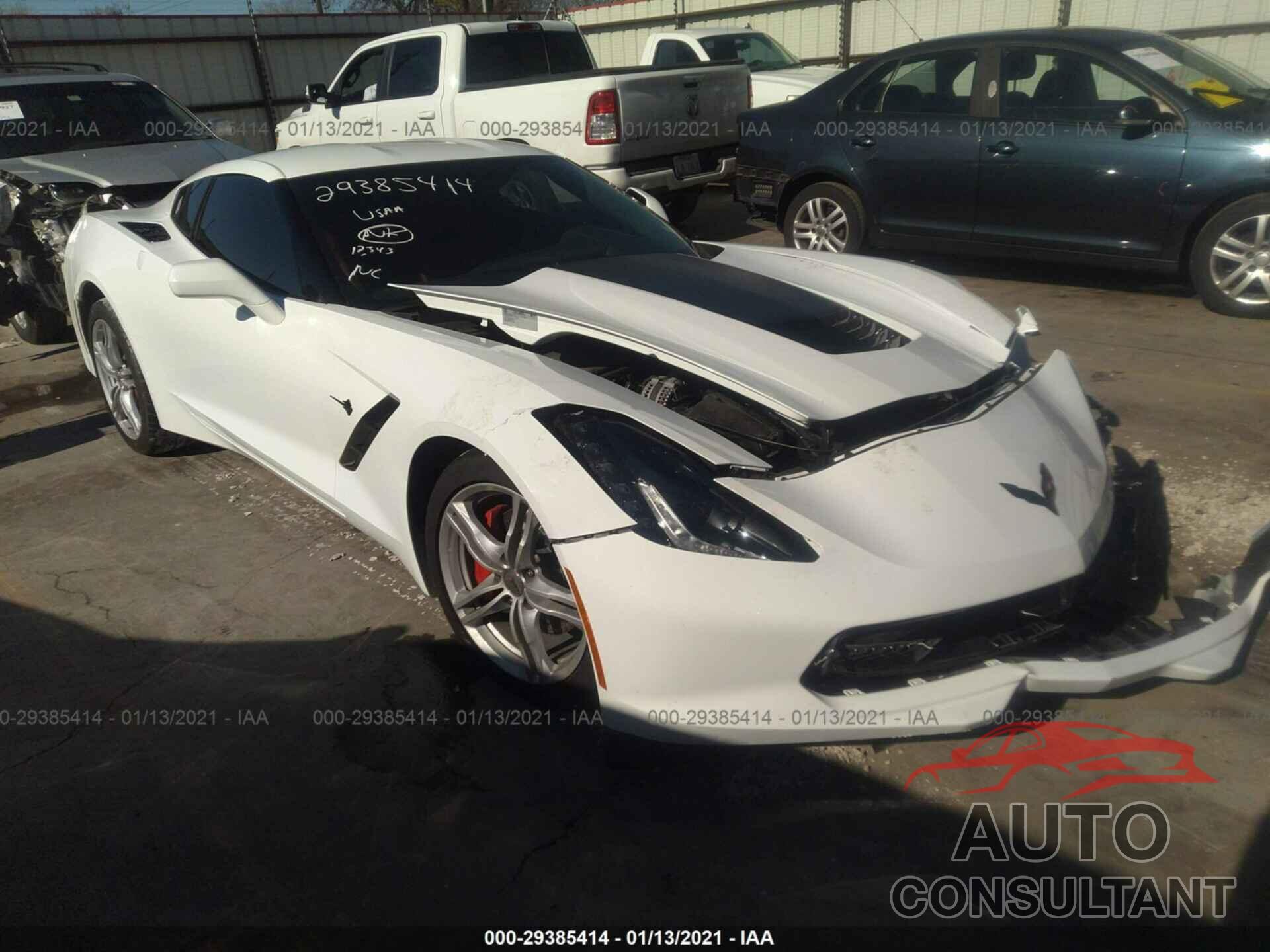 CHEVROLET CORVETTE 2017 - 1G1YB2D72H5107414