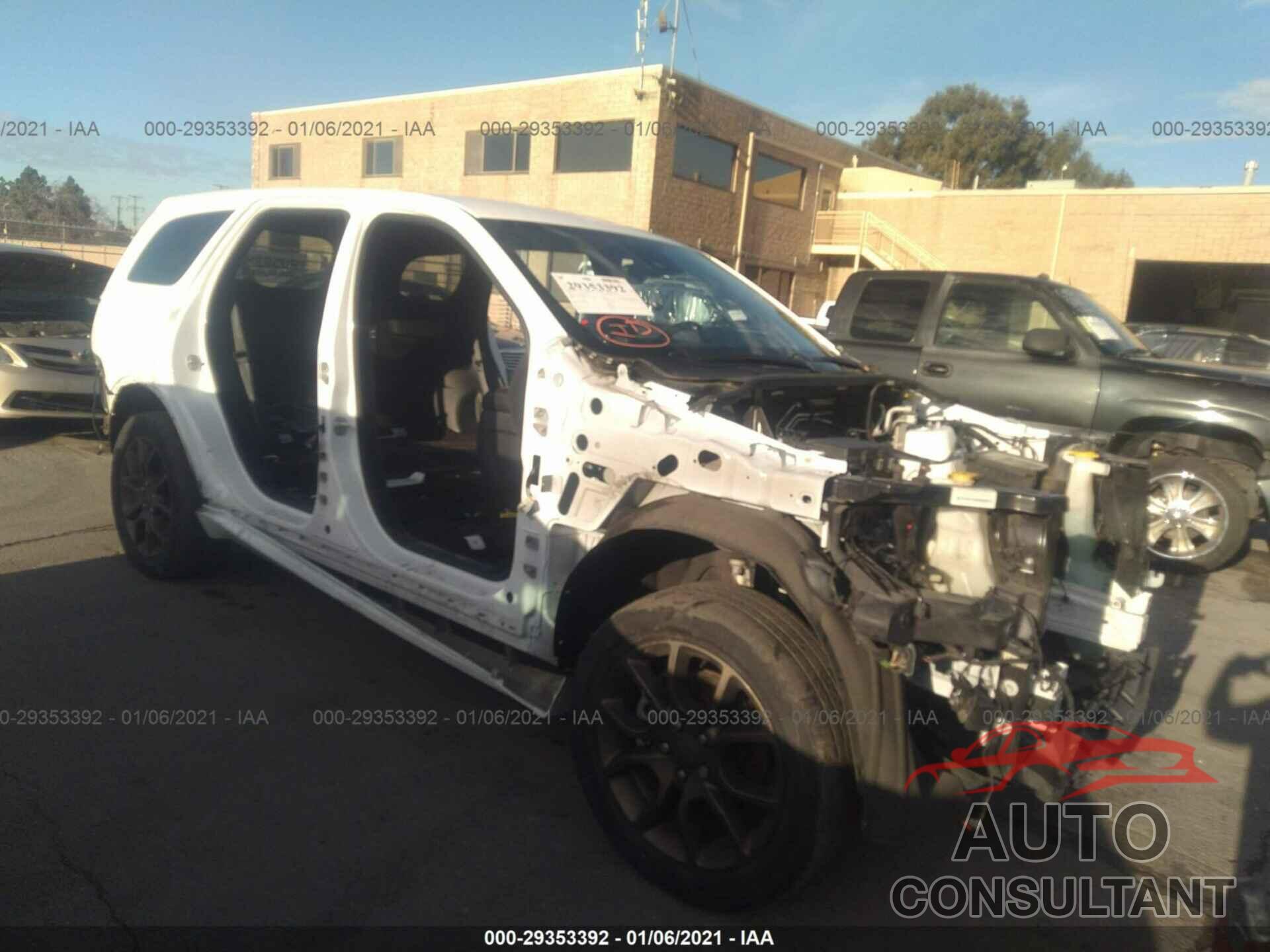 DODGE DURANGO 2017 - 1C4SDHCT4HC838687