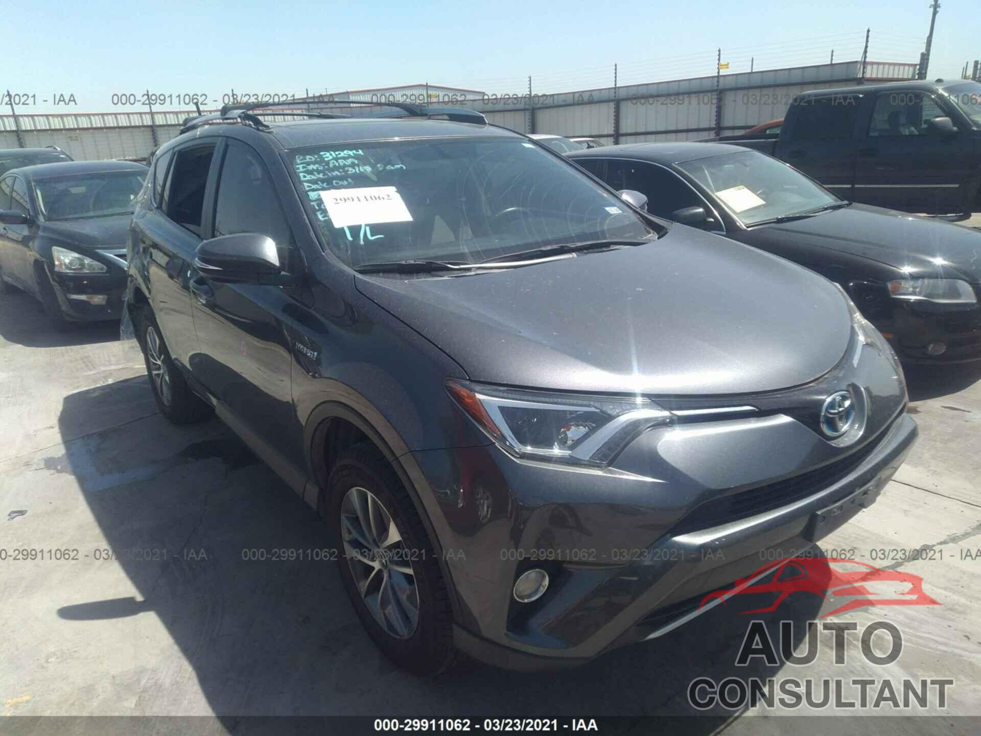 TOYOTA RAV4 HYBRID 2016 - JTMRJREV4GD017917