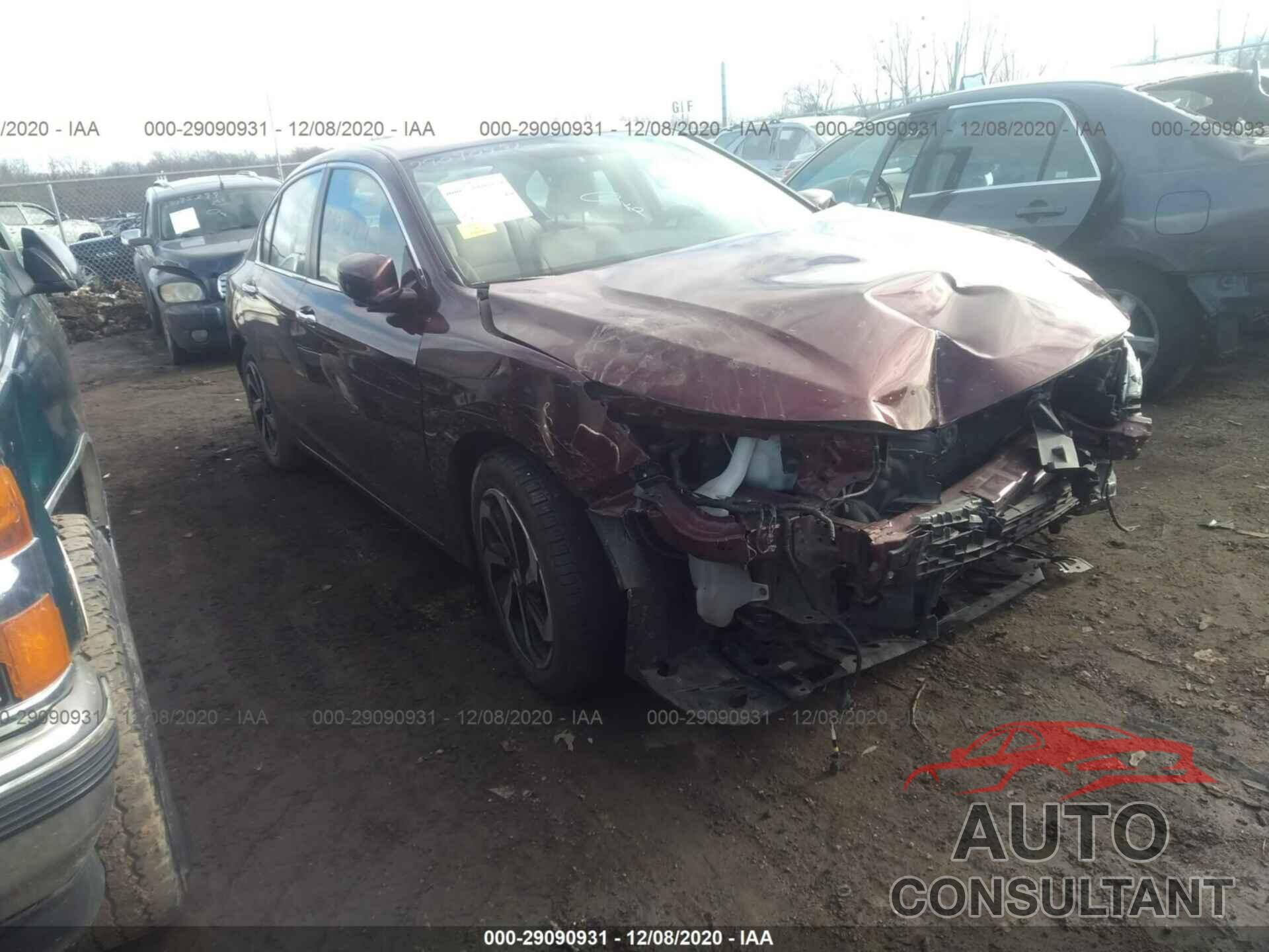 HONDA ACCORD SEDAN 2016 - 1HGCR2F77GA101867