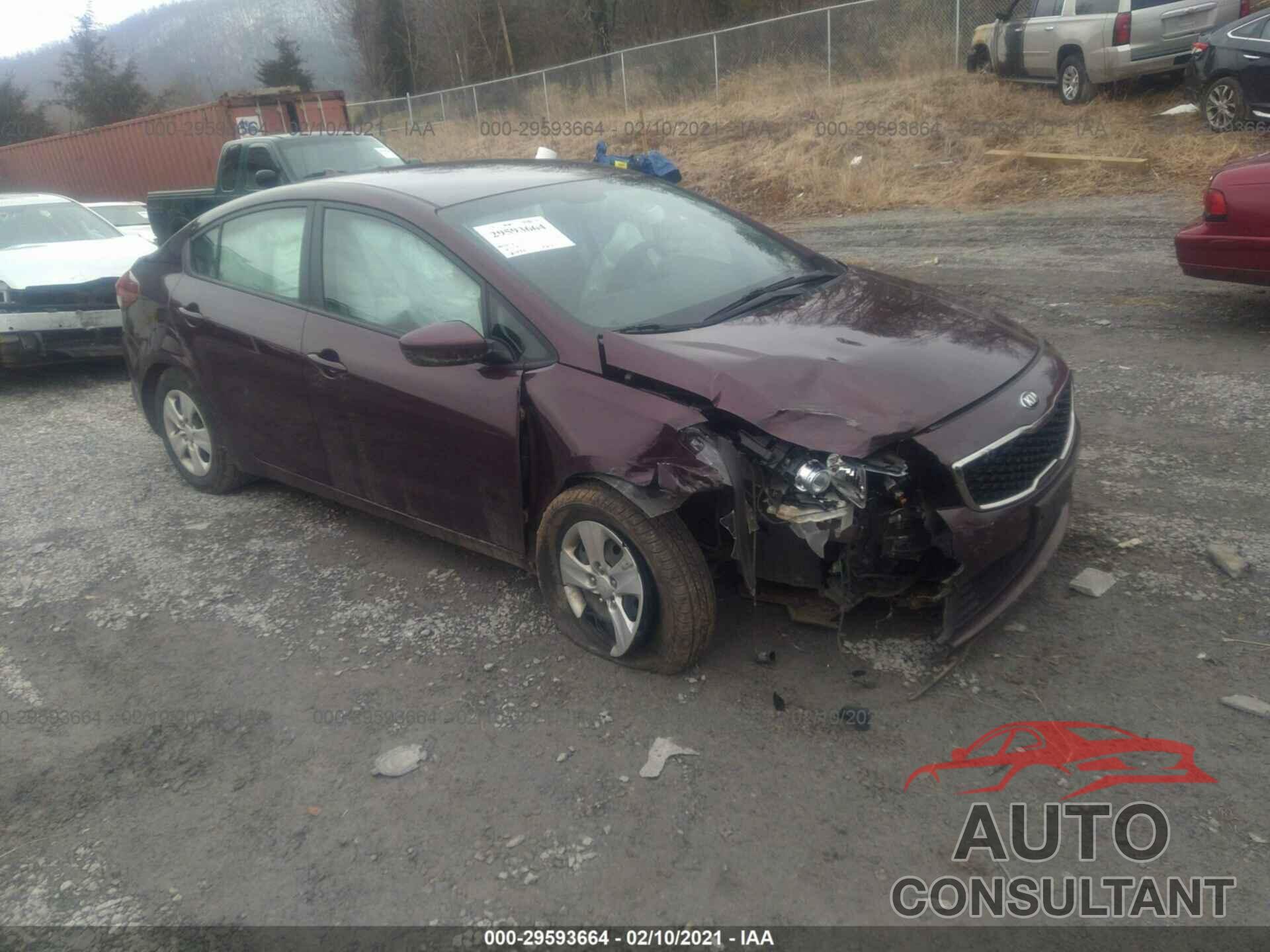 KIA FORTE 2017 - 3KPFK4A7XHE150868
