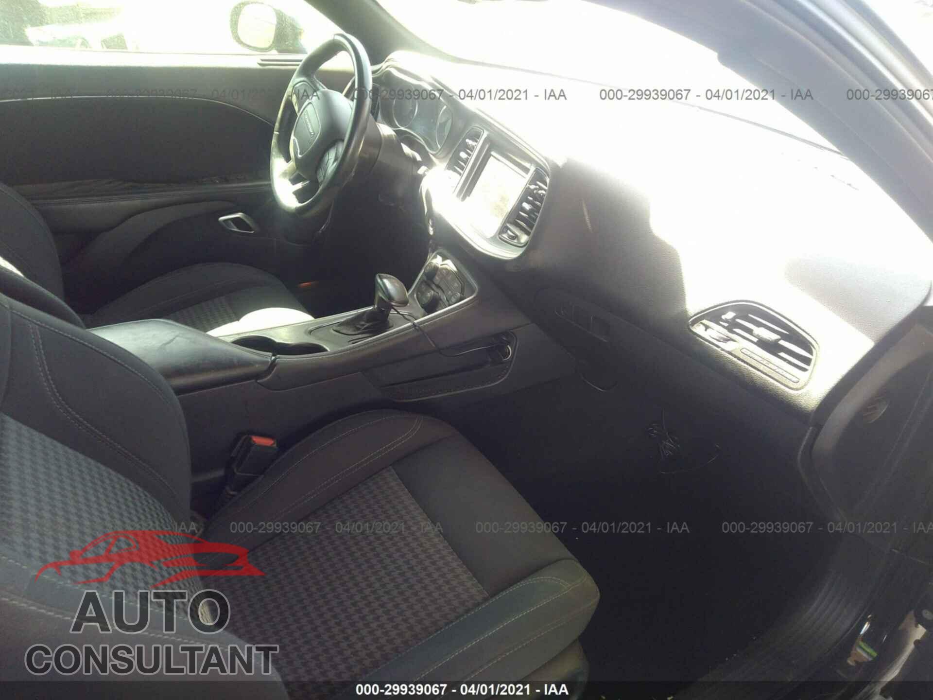 DODGE CHALLENGER 2019 - 2C3CDZAG9KH616140