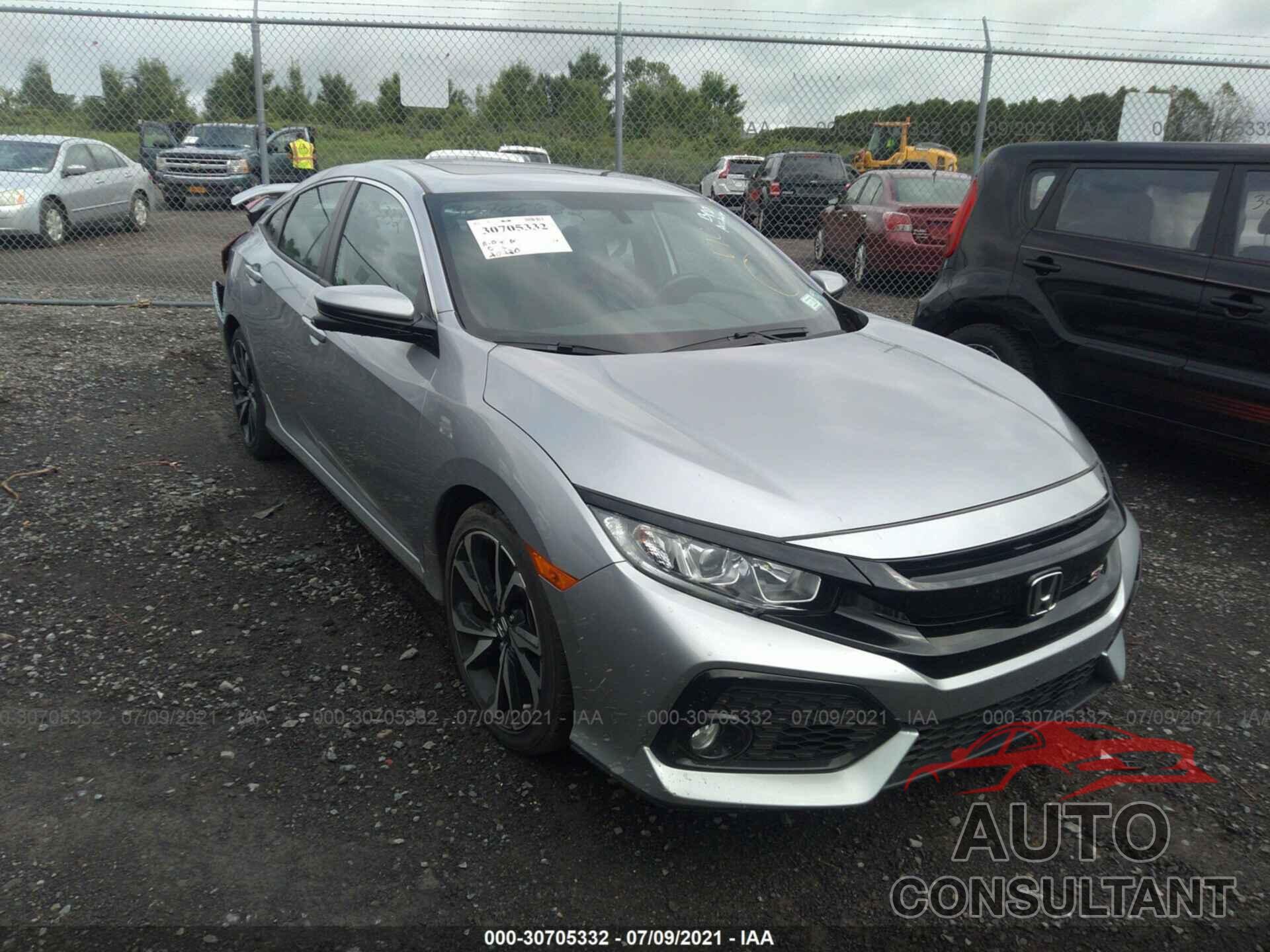 HONDA CIVIC SI SEDAN 2019 - 2HGFC1E56KH704523