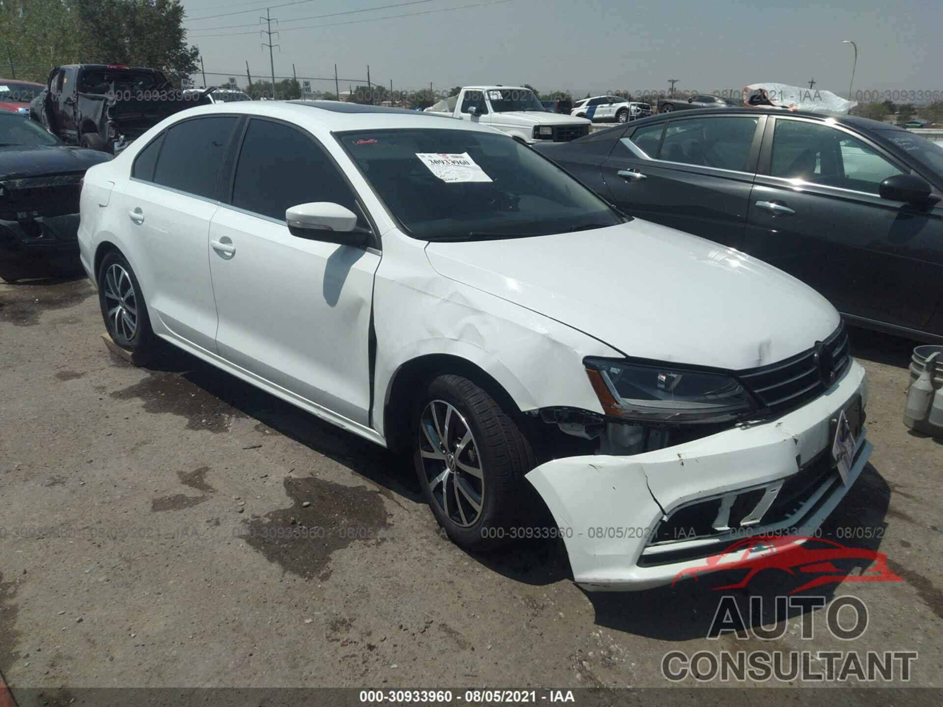 VOLKSWAGEN JETTA 2017 - 3VWDB7AJ5HM208540