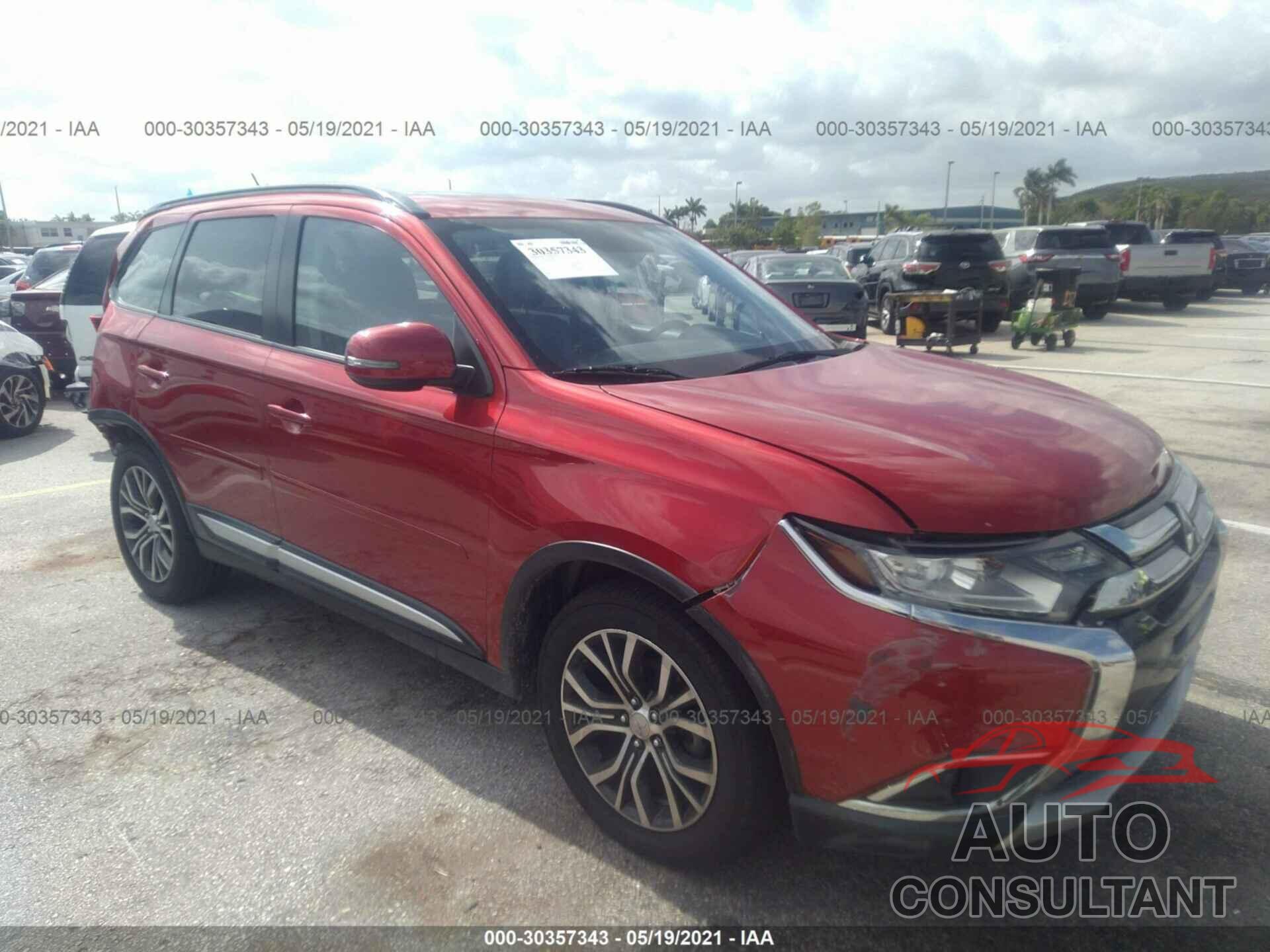 MITSUBISHI OUTLANDER 2016 - JA4AD3A39GZ065187