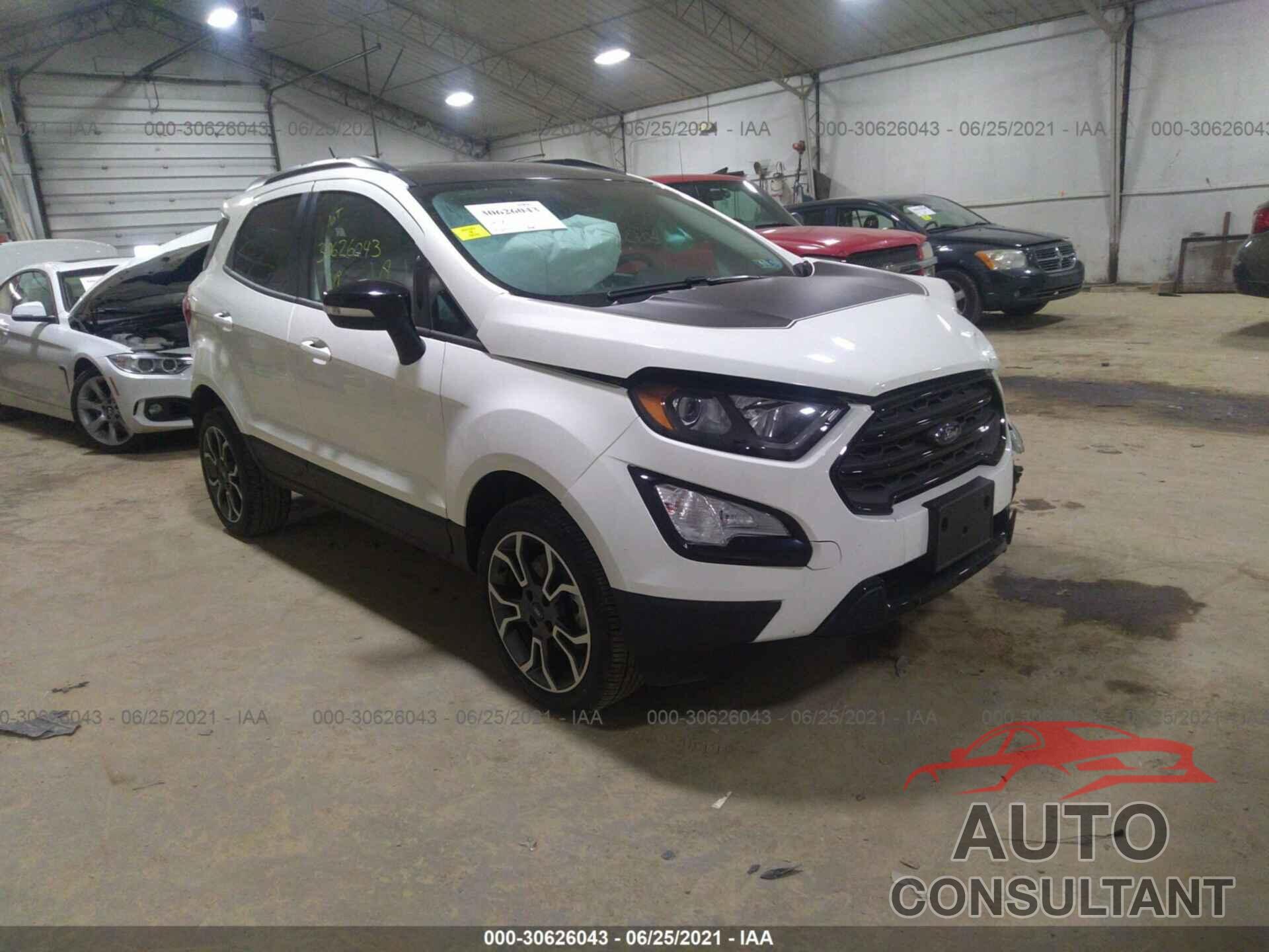 FORD ECOSPORT 2019 - MAJ6S3JL9KC293404