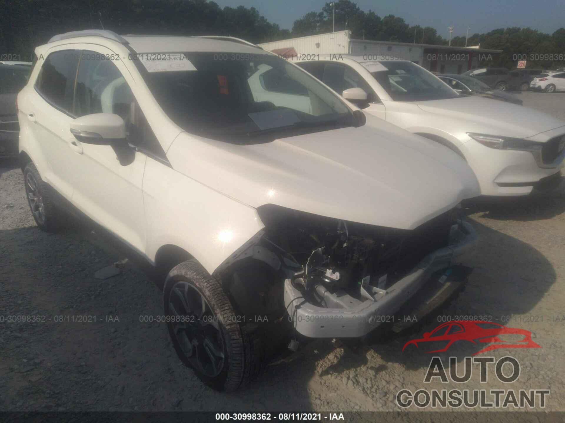 FORD ECOSPORT 2021 - MAJ6S3KL5MC411708