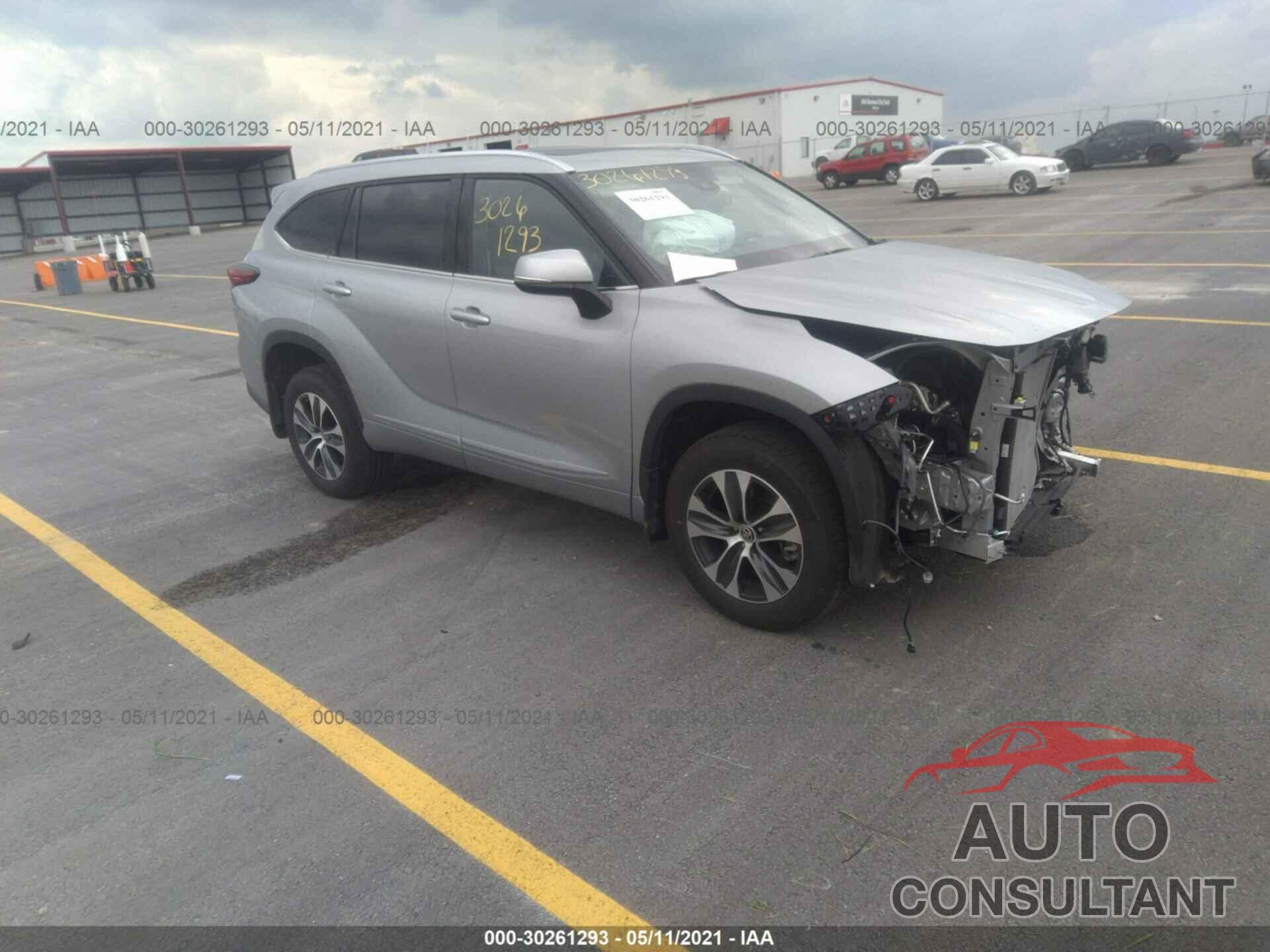TOYOTA HIGHLANDER 2021 - 5TDGZRBH0MS083802