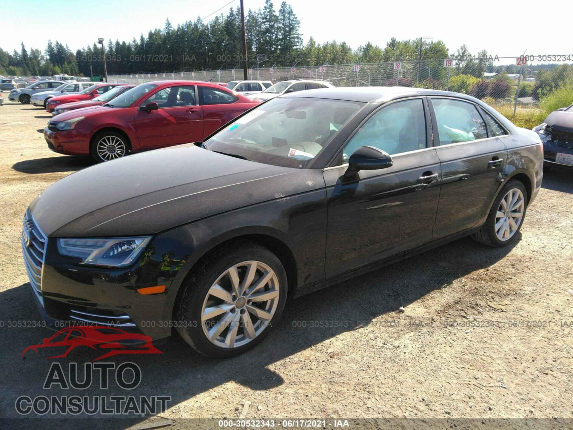 AUDI A4 2017 - WAUANAF42HN008165