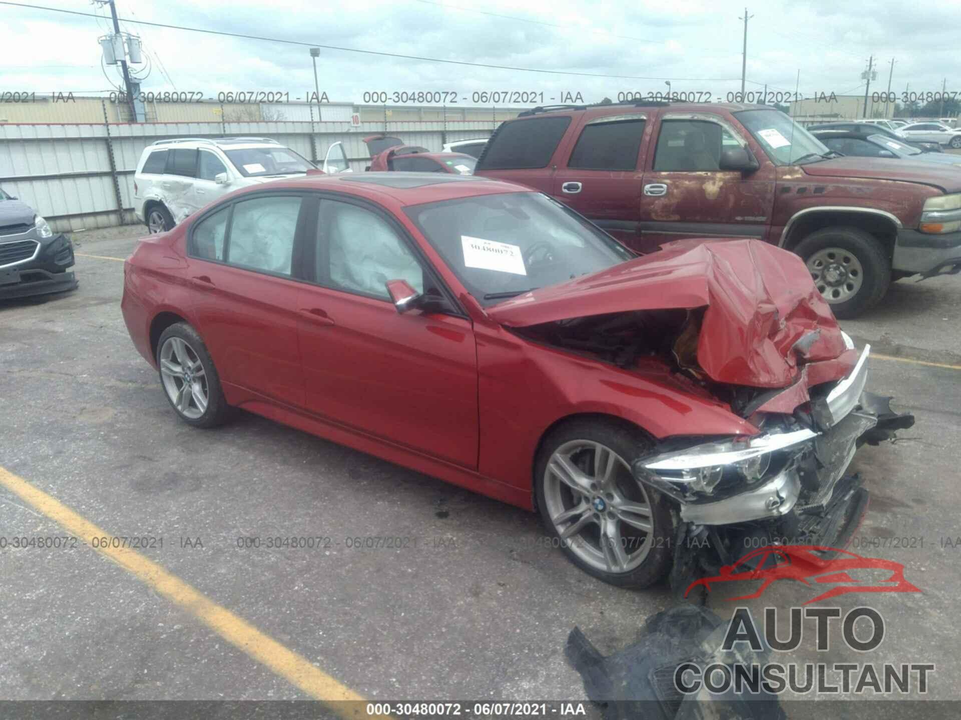 BMW 3 SERIES 2016 - WBA8B7C57GK703328