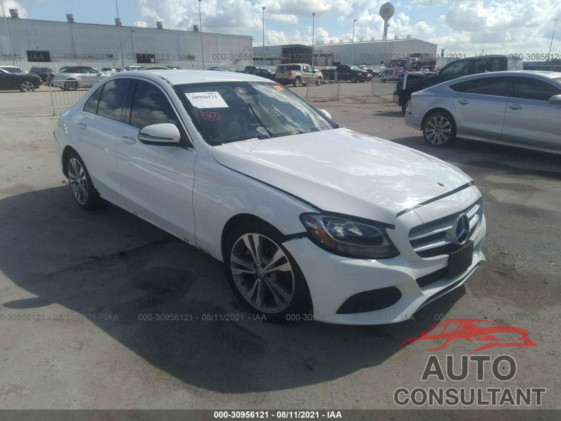 MERCEDES-BENZ C-CLASS 2017 - 55SWF4JB2HU196146