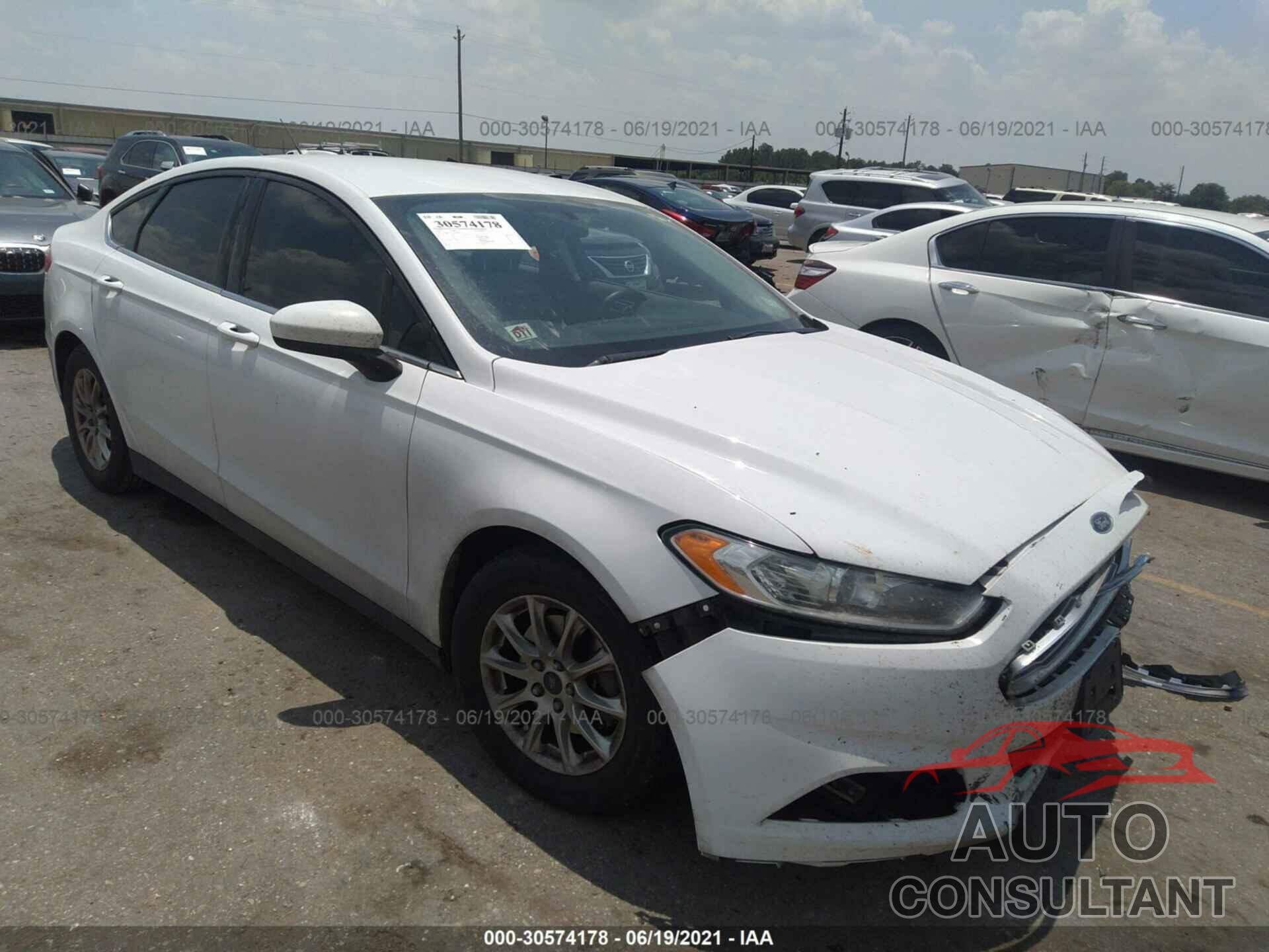 FORD FUSION 2016 - 3FA6P0G73GR290209