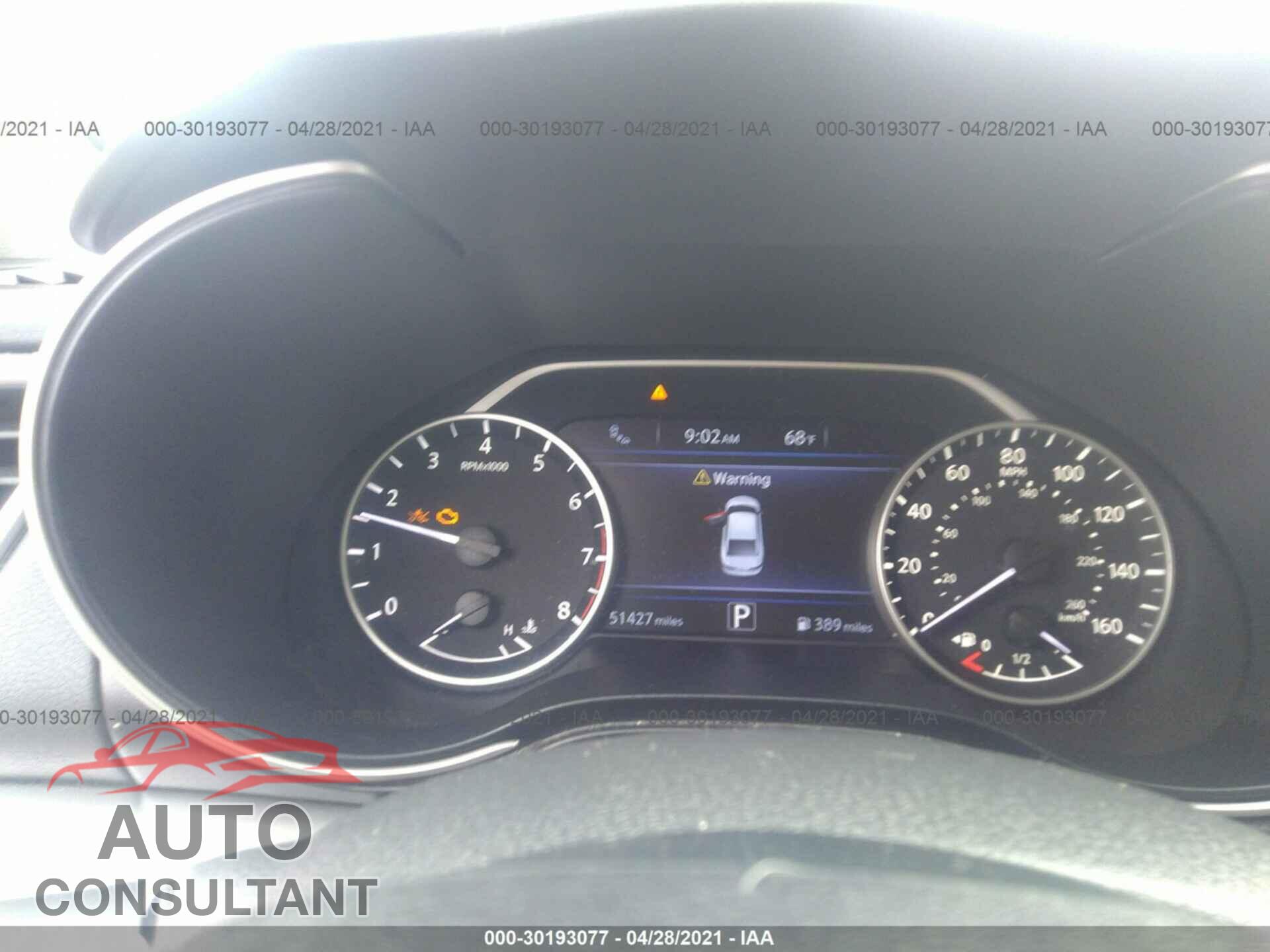 NISSAN MAXIMA 2016 - 1N4AA6AP9GC407197