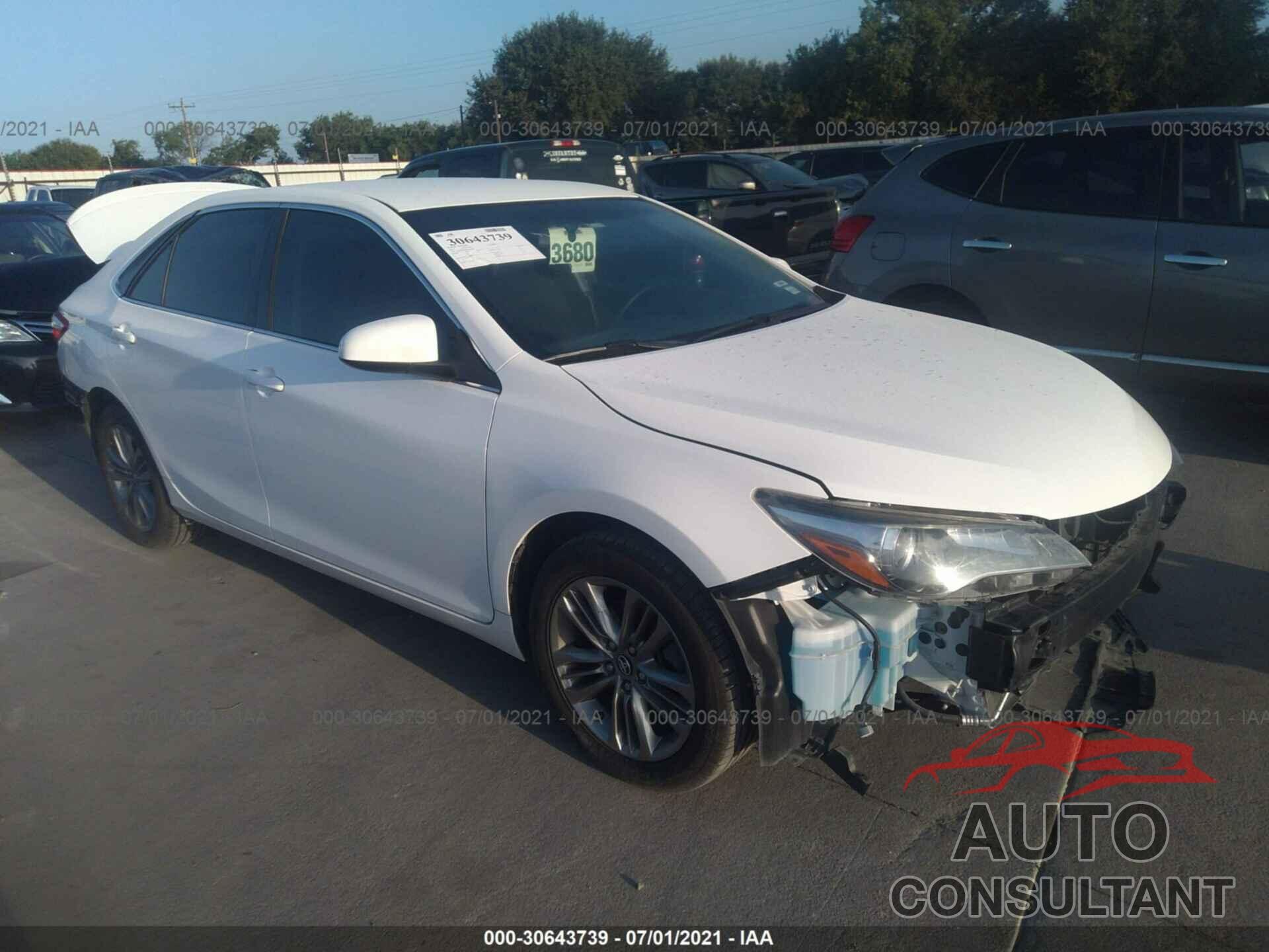 TOYOTA CAMRY 2017 - 4T1BF1FK0HU721201