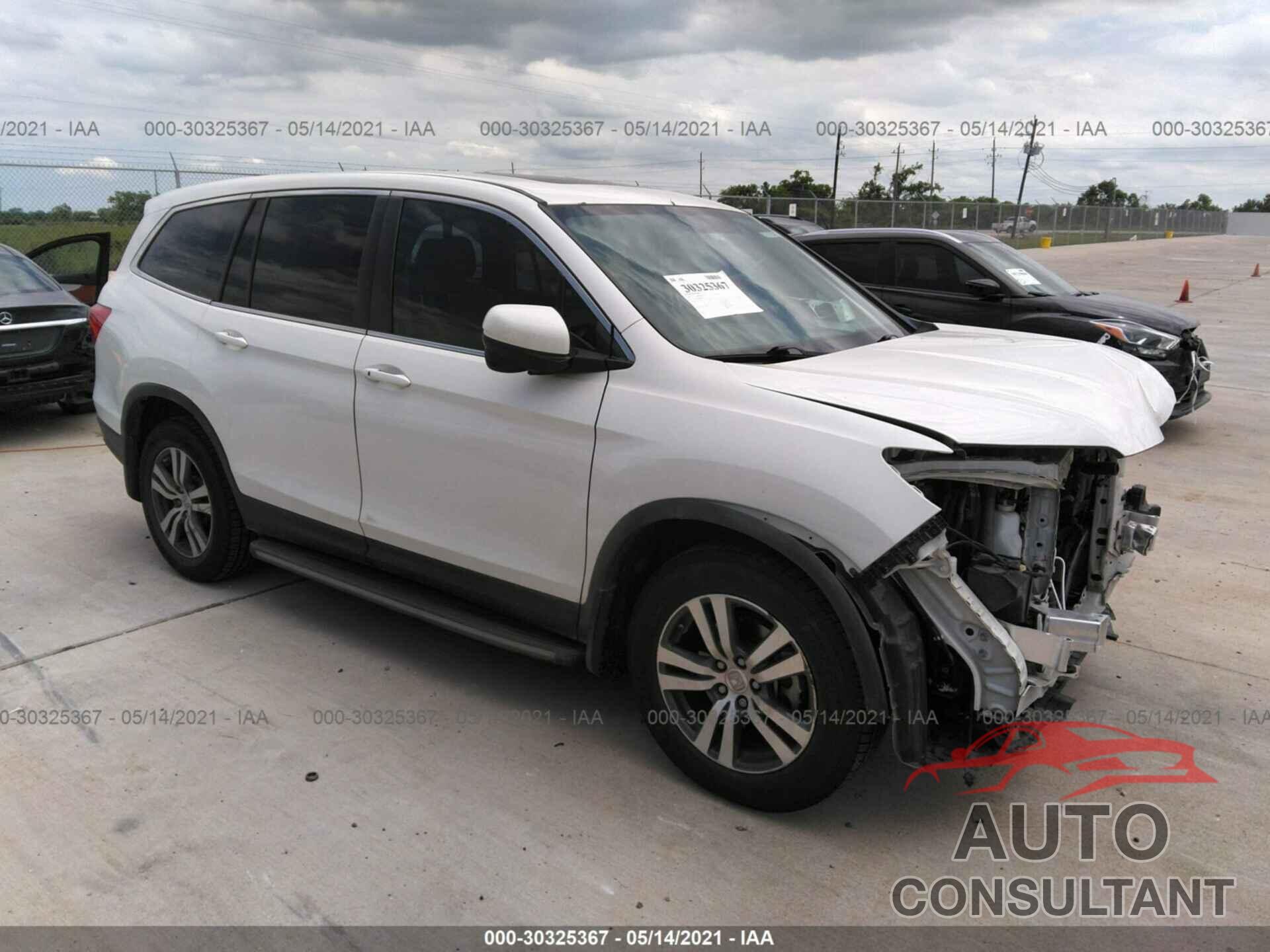 HONDA PILOT 2016 - 5FNYF6H56GB025324
