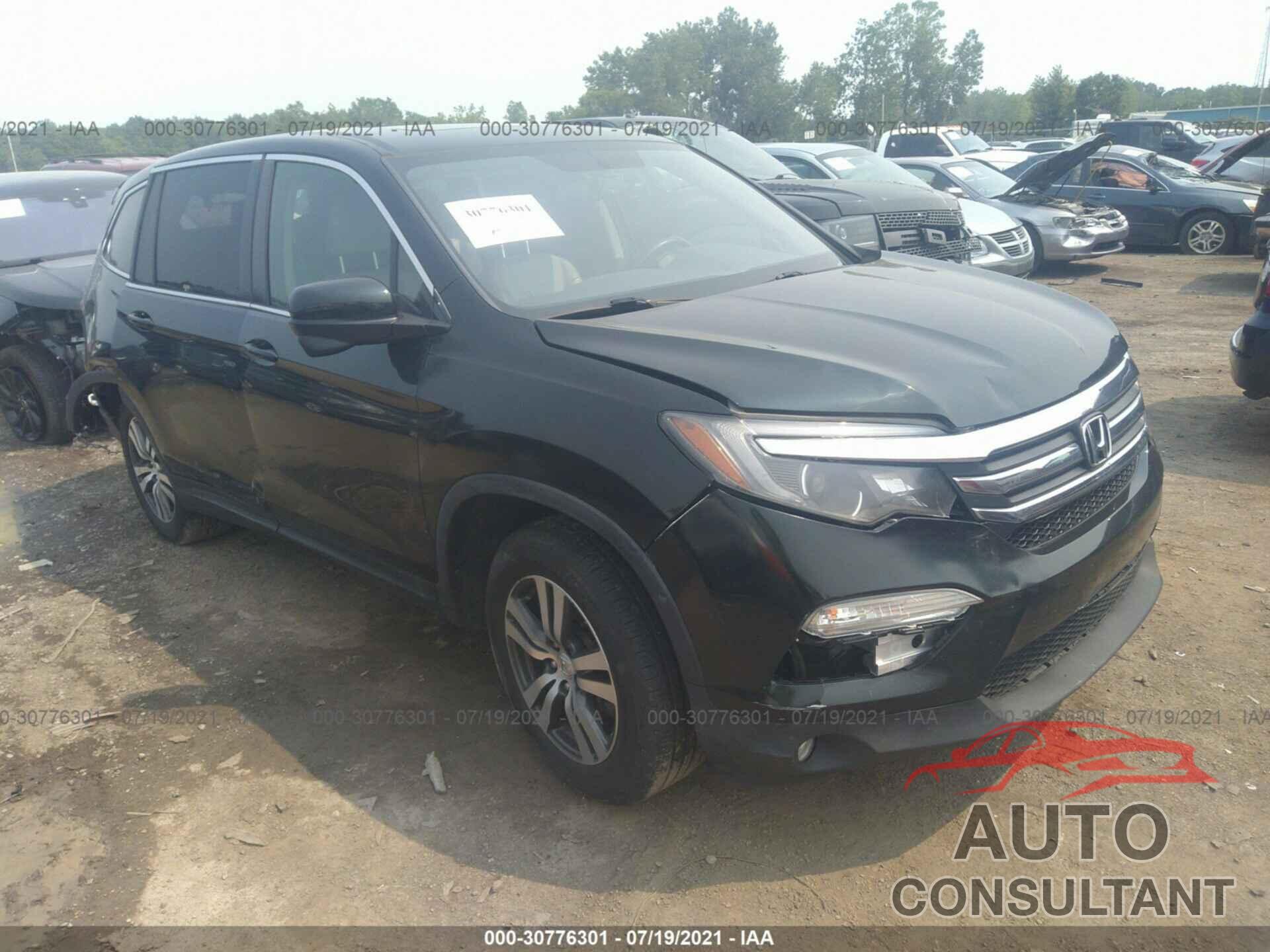 HONDA PILOT 2017 - 5FNYF6H53HB025766