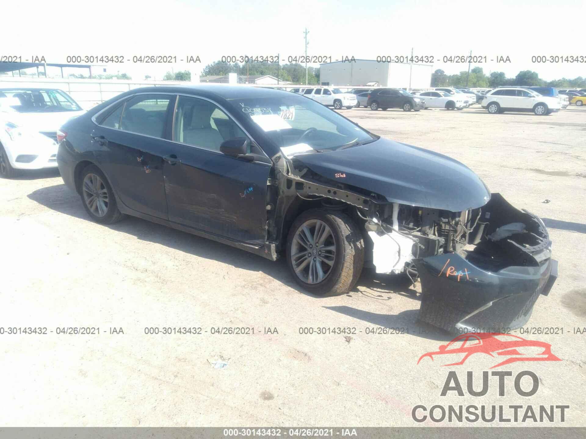TOYOTA CAMRY 2017 - 4T1BF1FK9HU806523