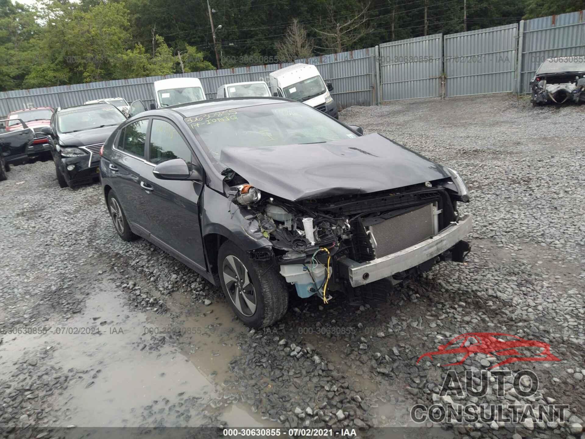 HYUNDAI IONIQ HYBRID 2017 - KMHC75LC6HU049960