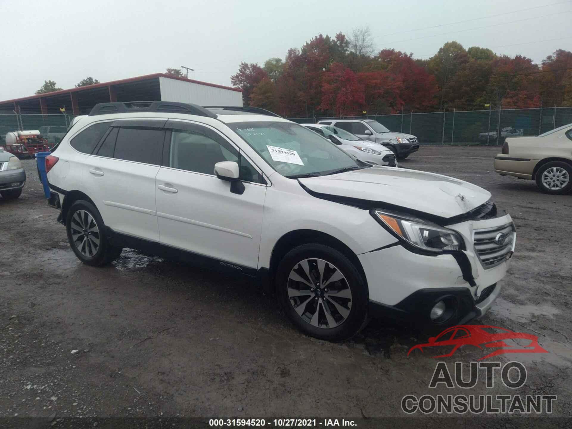 SUBARU OUTBACK 2017 - 4S4BSANC6H3263756