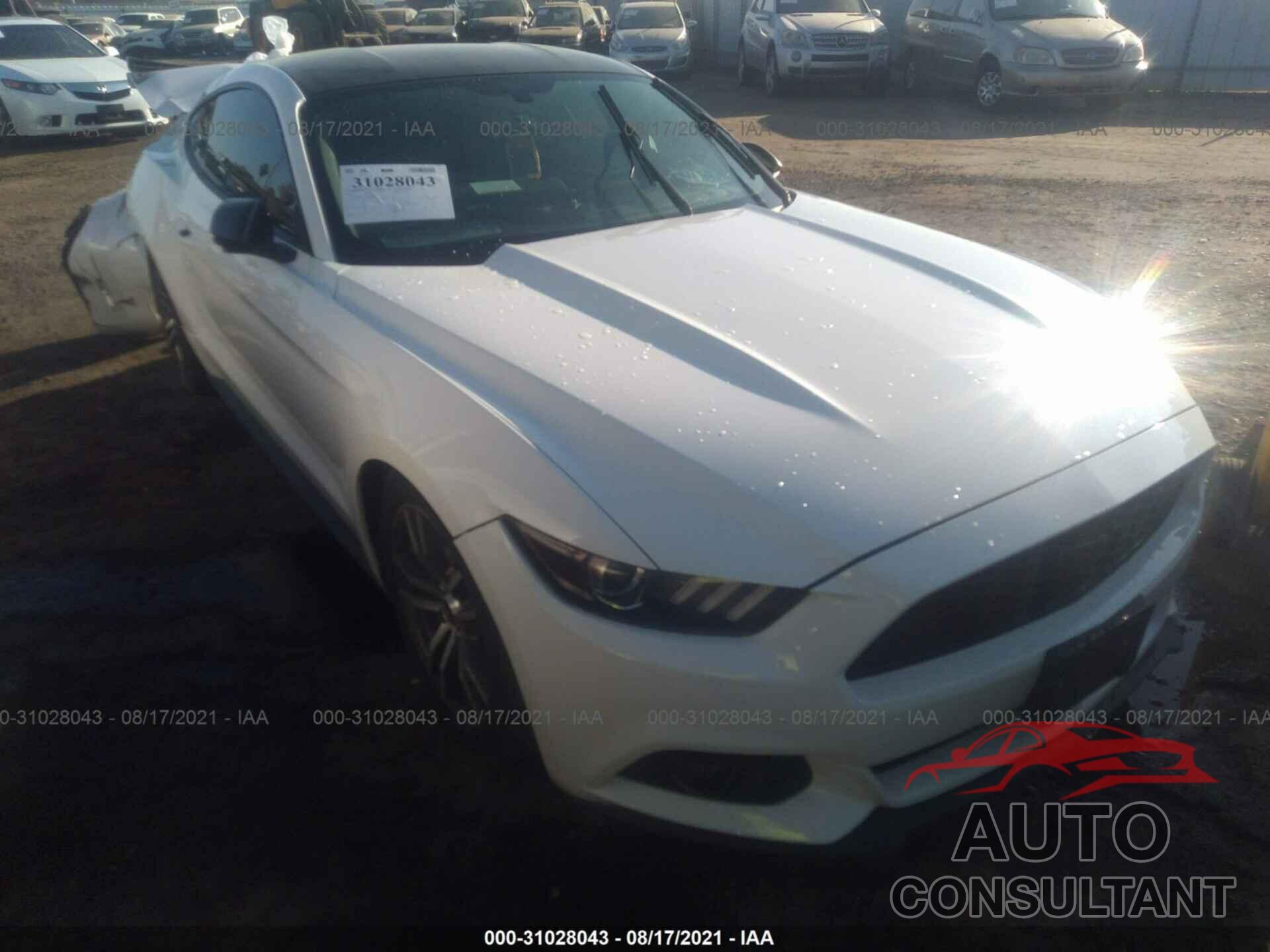 FORD MUSTANG 2016 - 1FA6P8THXG5269082
