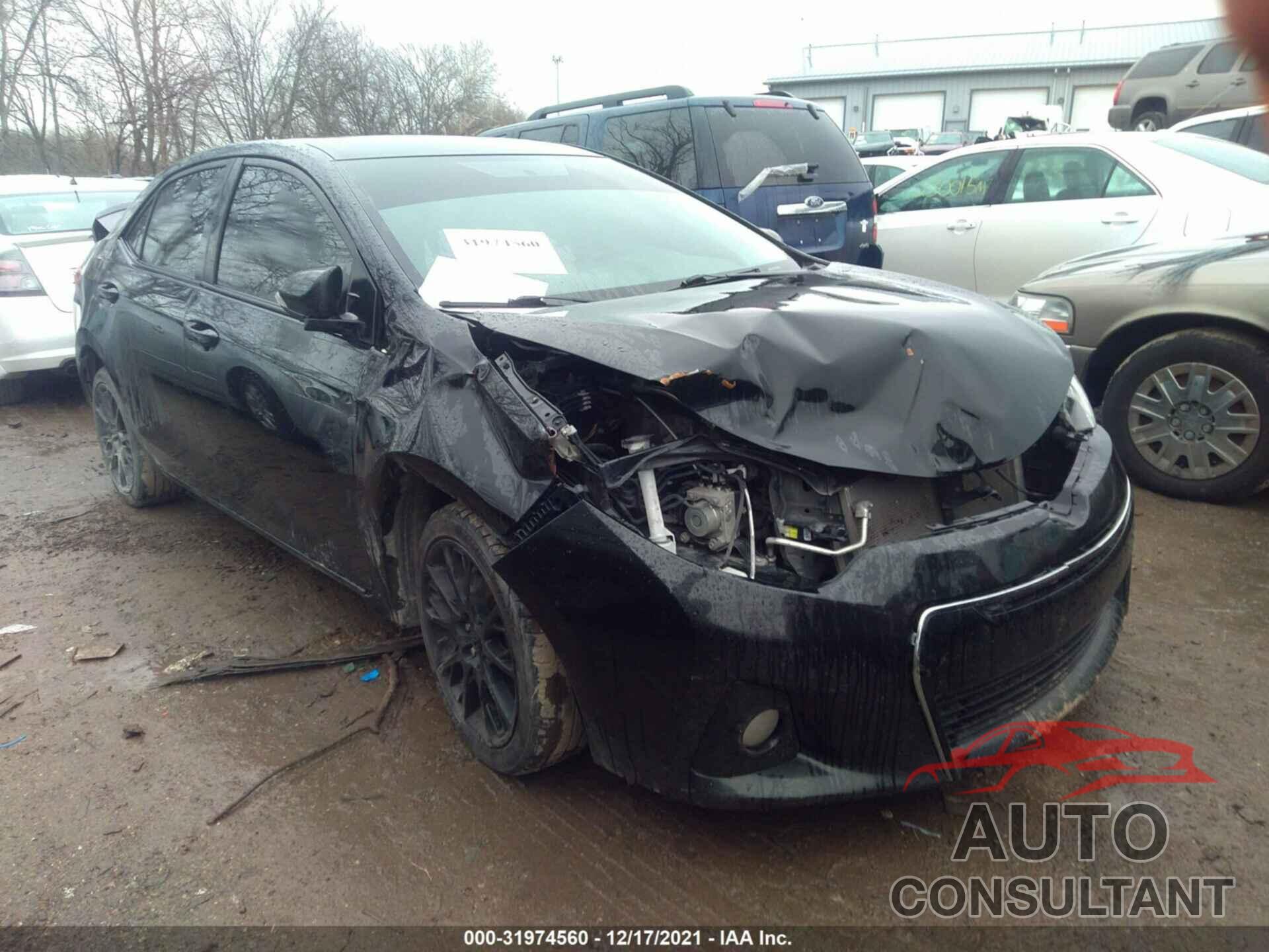 TOYOTA COROLLA 2016 - 2T1BURHE6GC567203