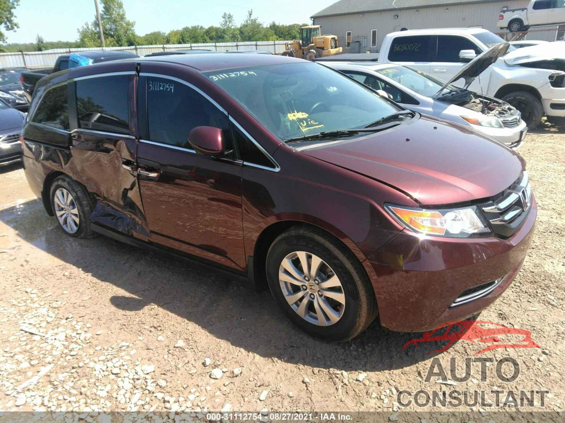 HONDA ODYSSEY 2016 - 5FNRL5H34GB168956