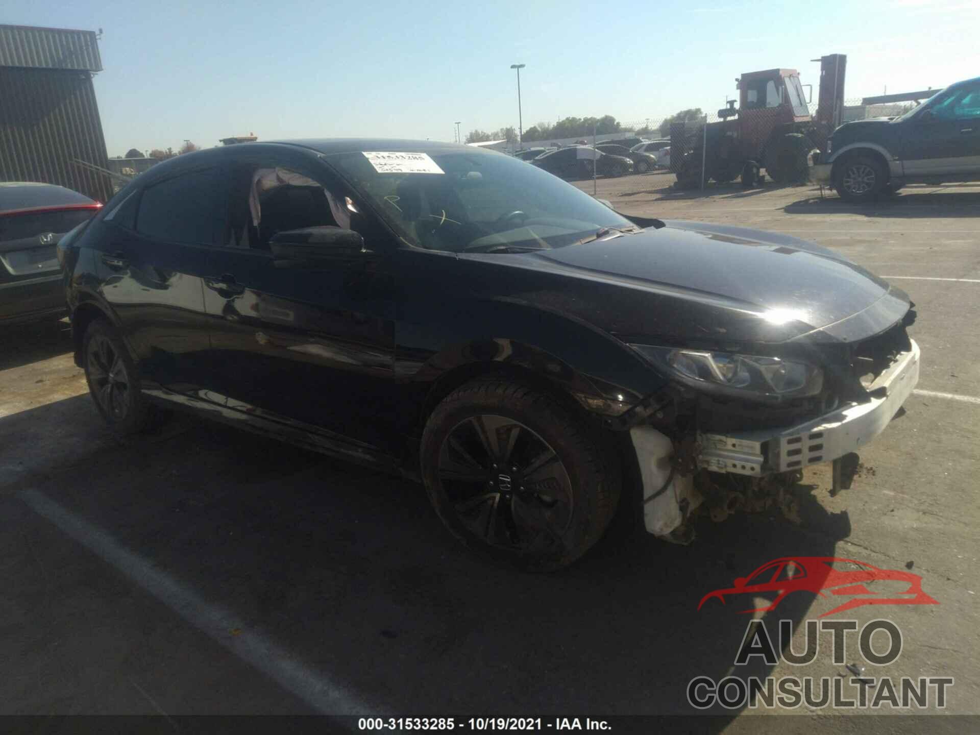 HONDA CIVIC HATCHBACK 2018 - SHHFK7H50JU216560