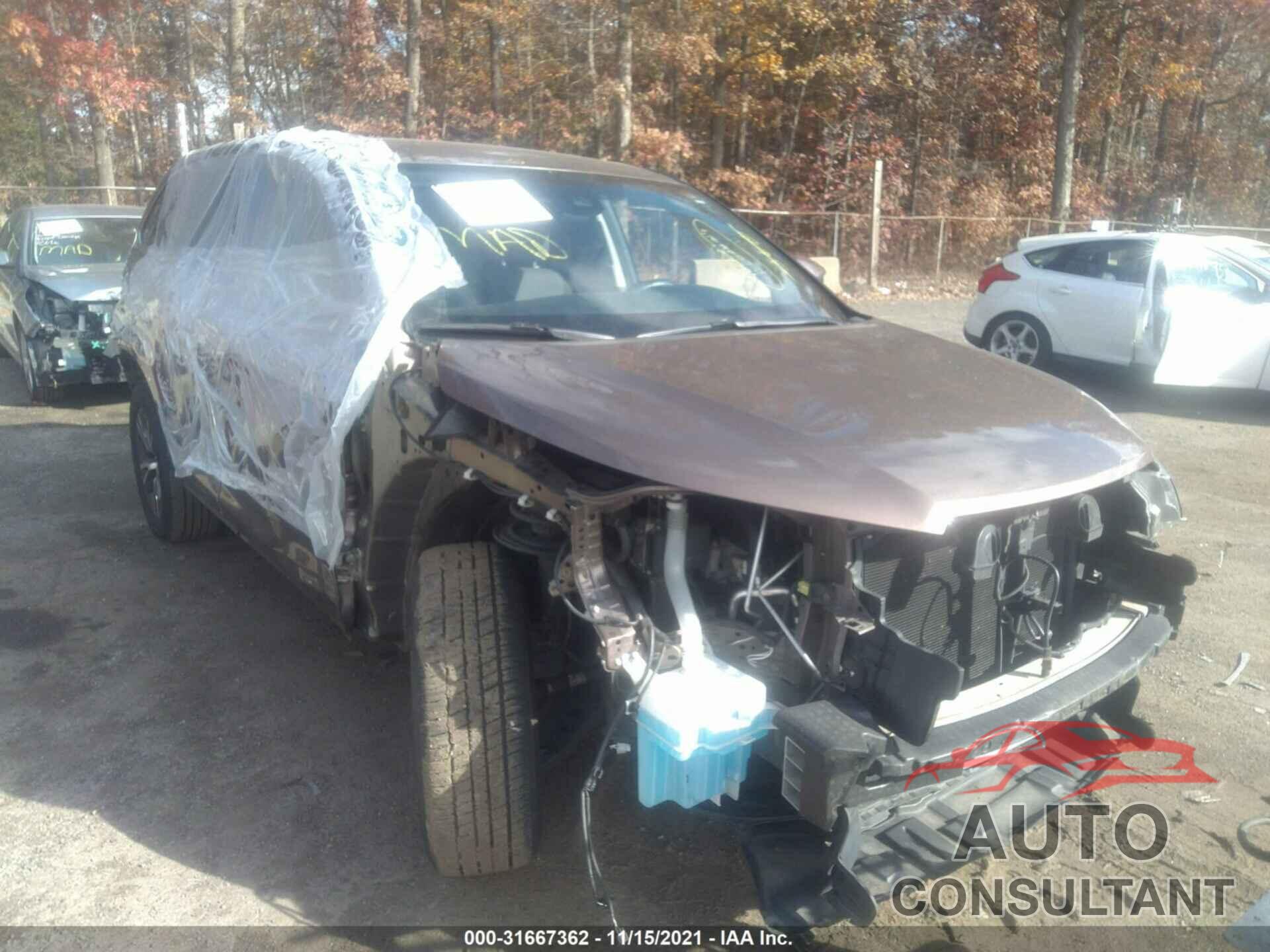 TOYOTA HIGHLANDER 2017 - 5TDBZRFH6HS371799