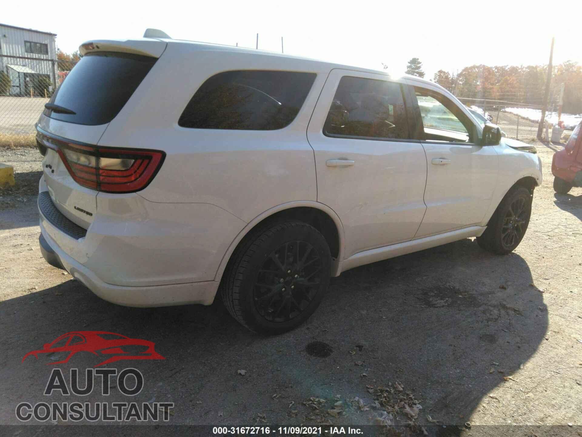 DODGE DURANGO 2016 - 1C4RDJDG9GC449629