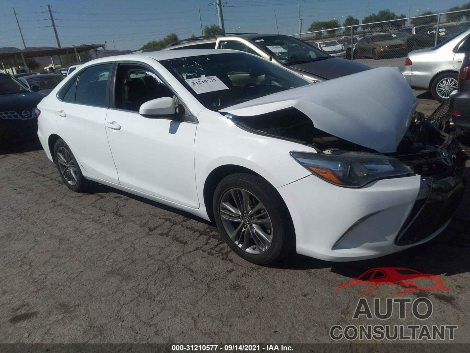 TOYOTA CAMRY 2017 - 4T1BF1FK6HU686633