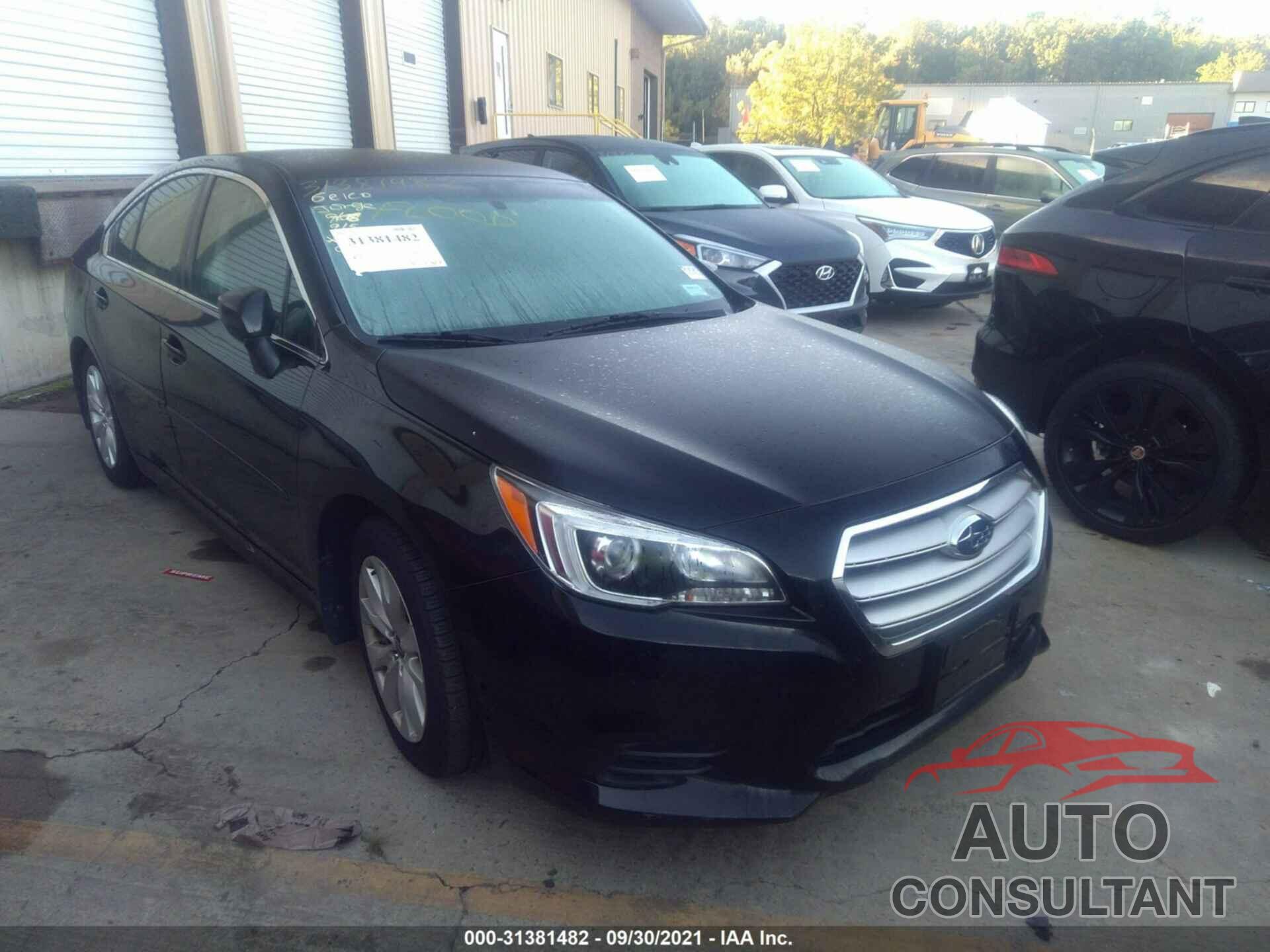 SUBARU LEGACY 2017 - 4S3BNAC64H3060812