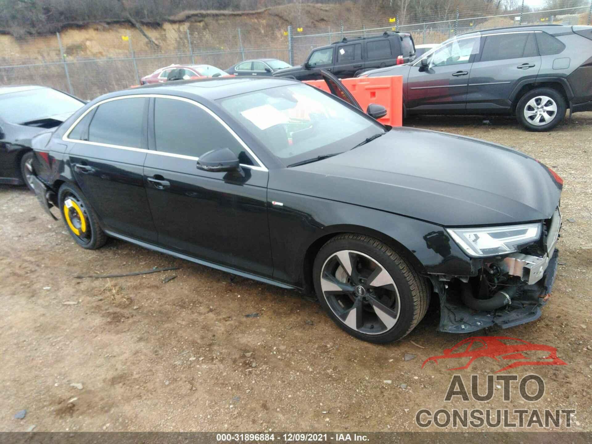 AUDI A4 2017 - WAUENAF41HN005792