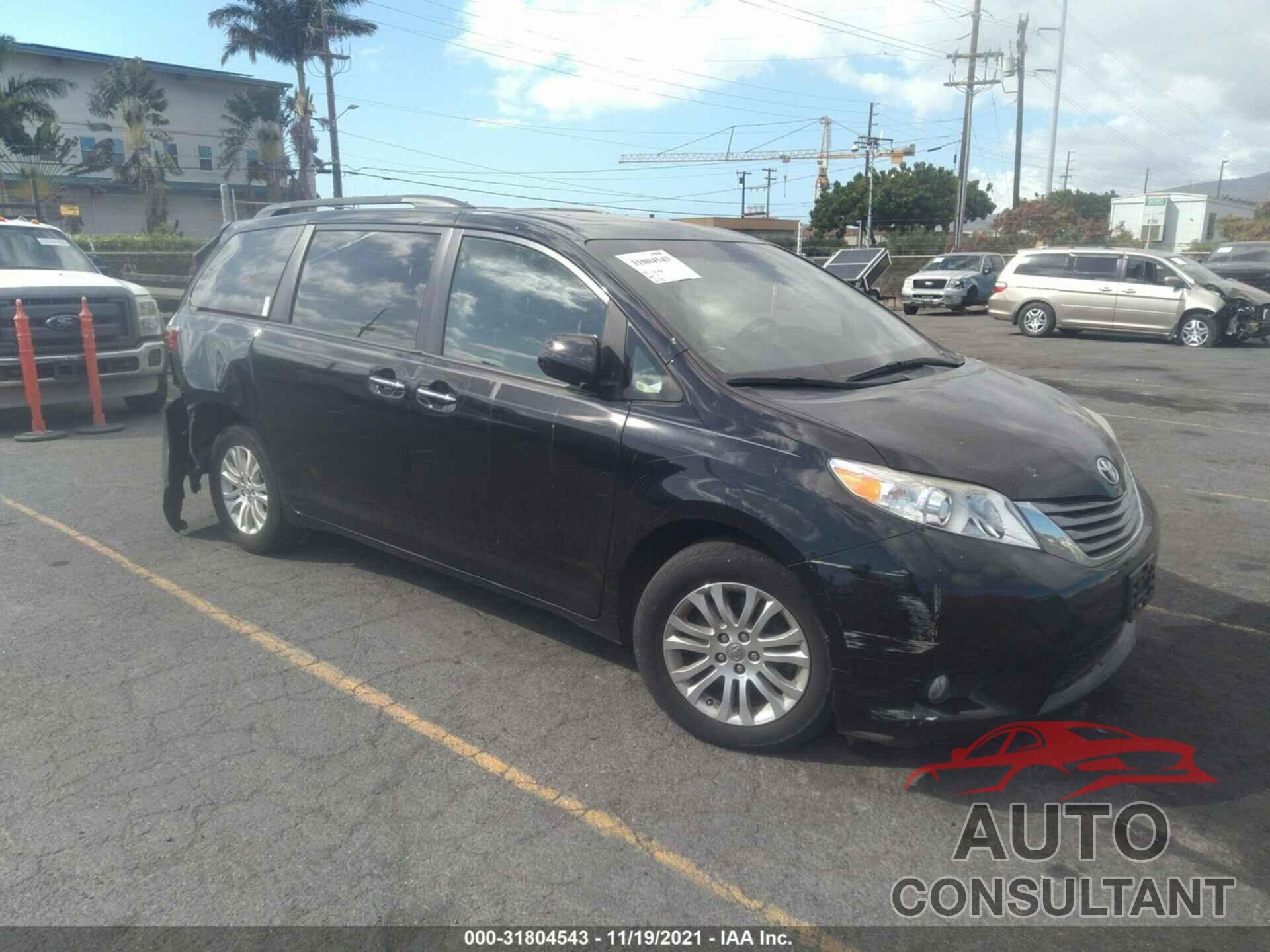 TOYOTA SIENNA 2017 - 5TDYZ3DC4HS766966