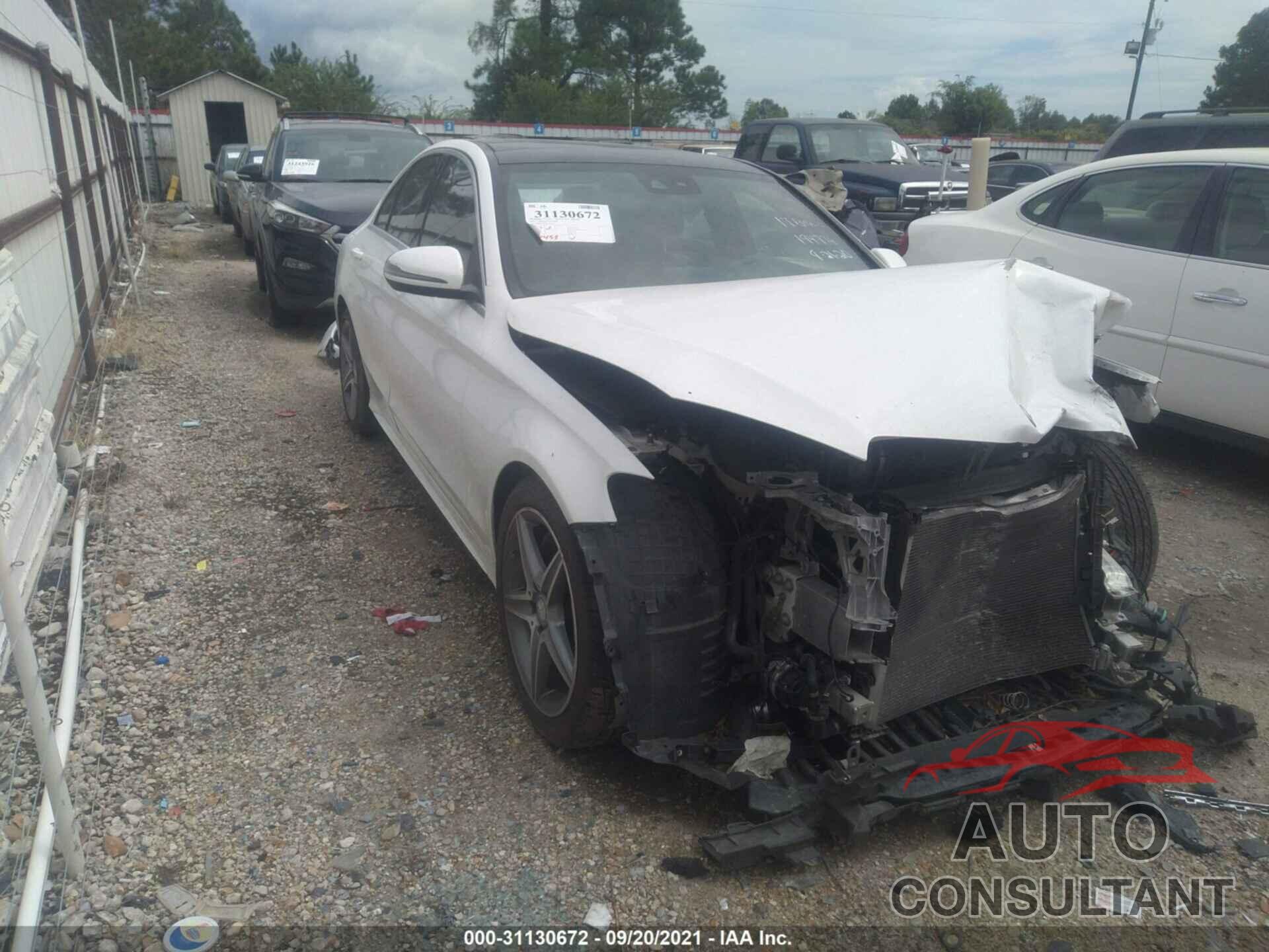 MERCEDES-BENZ C-CLASS 2017 - 55SWF4JB3HU194776