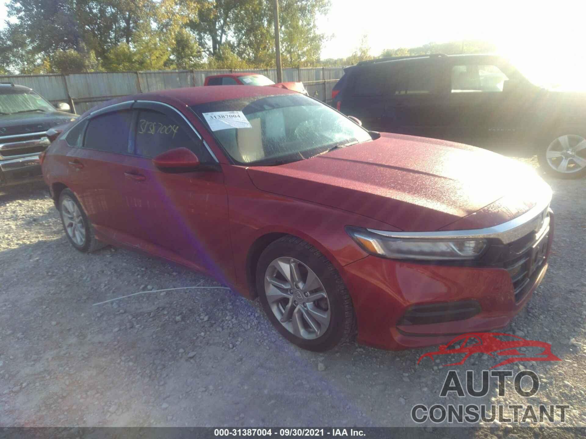 HONDA ACCORD SEDAN 2018 - 1HGCV1F16JA098713
