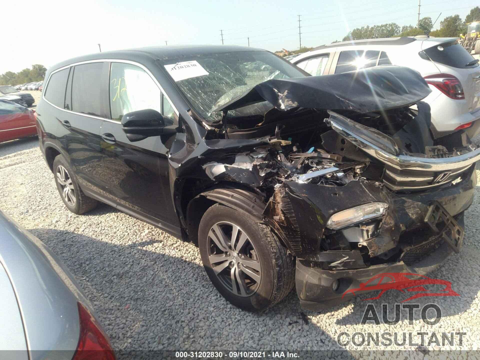 HONDA PILOT 2017 - 5FNYF6H57HB025334