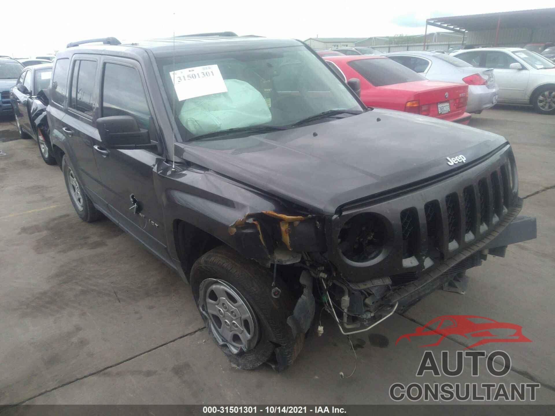 JEEP PATRIOT 2016 - 1C4NJPBB9GD537446