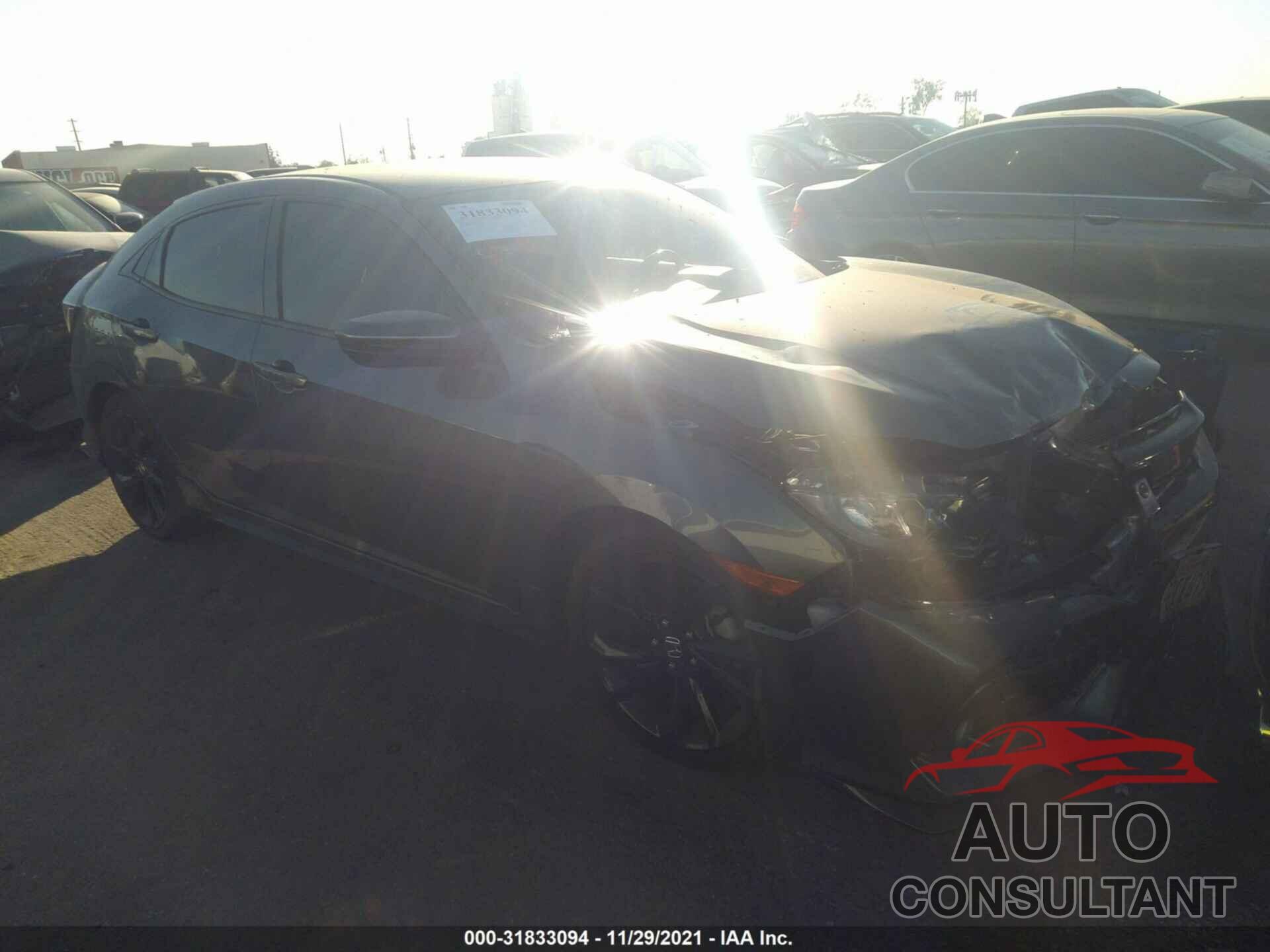 HONDA CIVIC HATCHBACK 2018 - SHHFK7H45JU406748