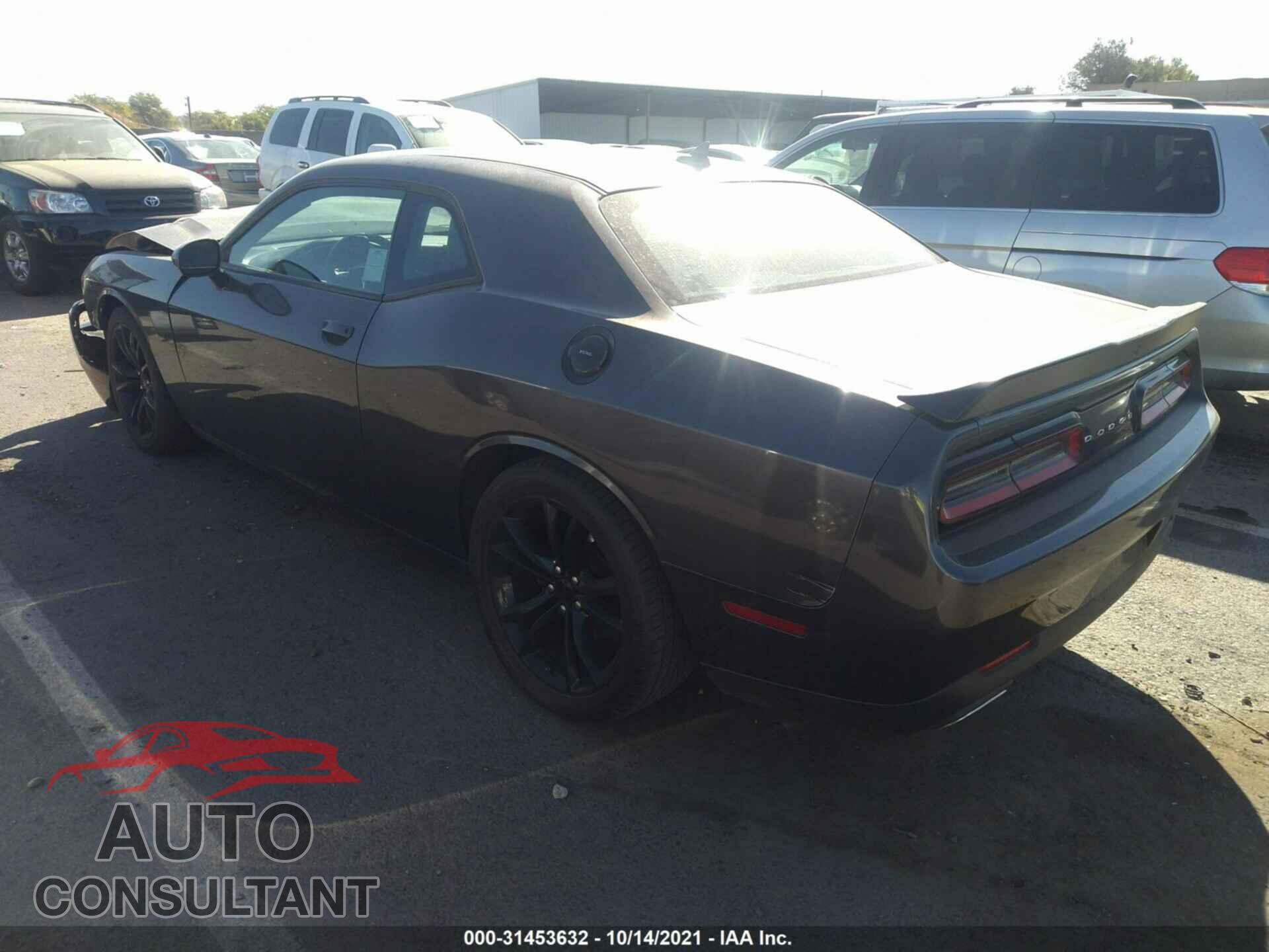 DODGE CHALLENGER 2016 - 2C3CDZAGXGH225912