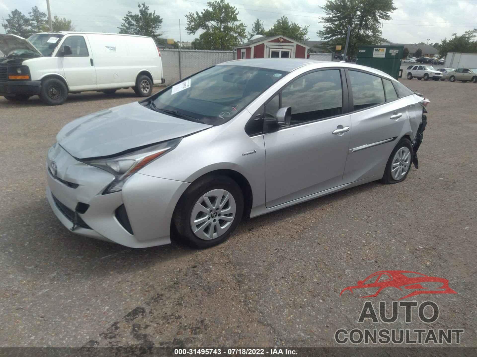 TOYOTA PRIUS 2016 - JTDKBRFU7G3007750