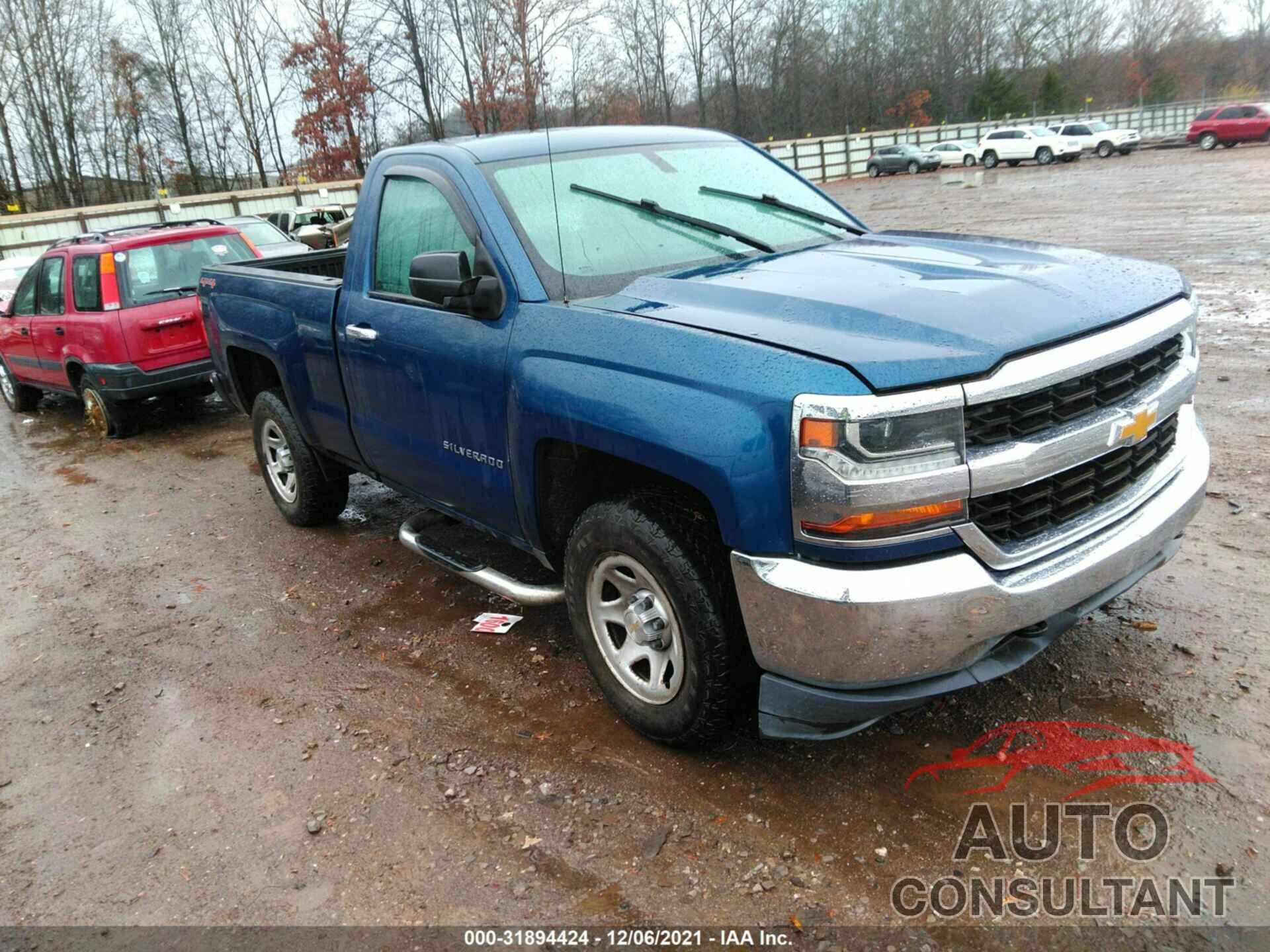 CHEVROLET SILVERADO 1500 2016 - 1GCNKNEH2GZ402071