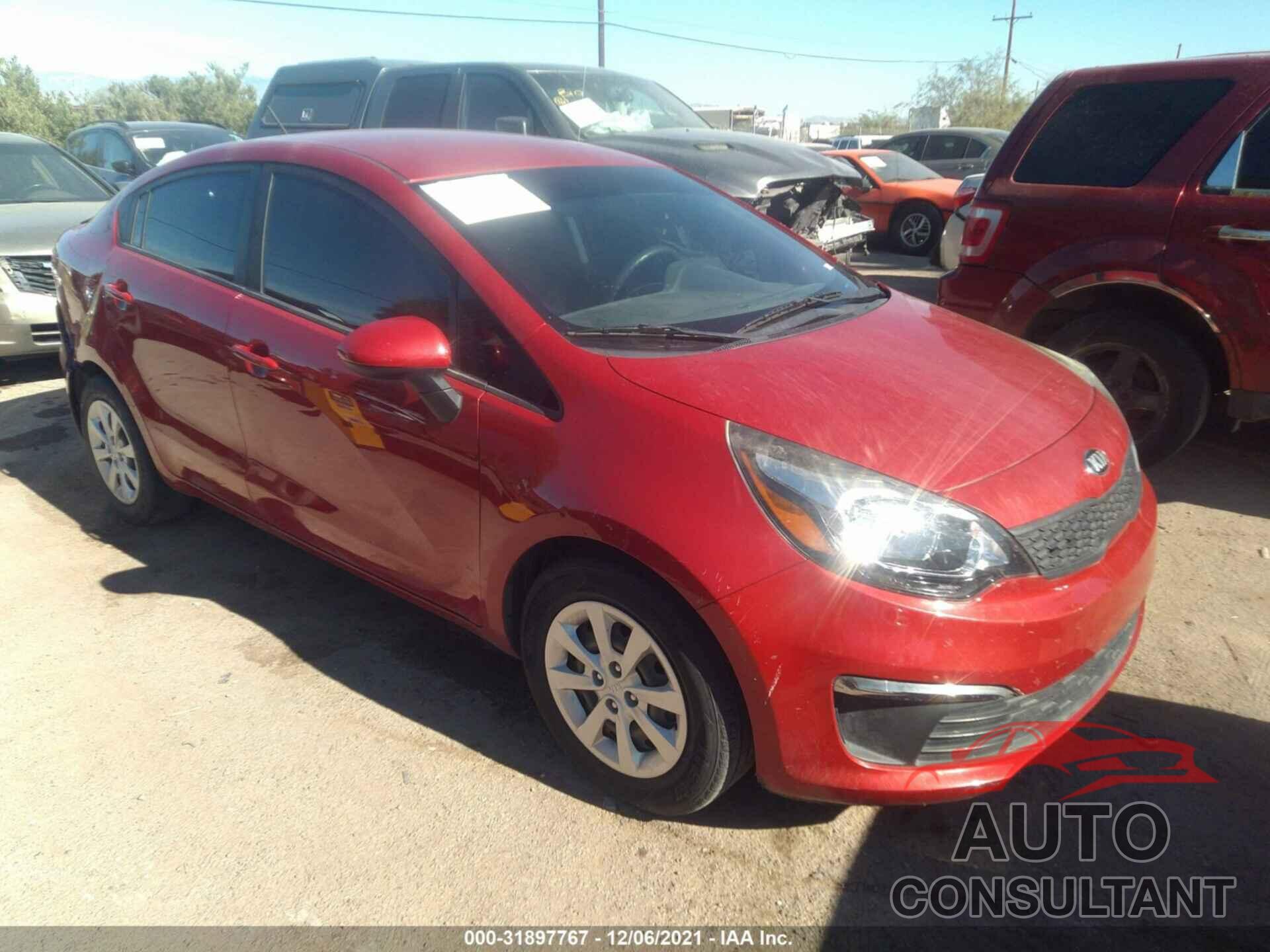 KIA RIO 2017 - KNADM4A34H6036771