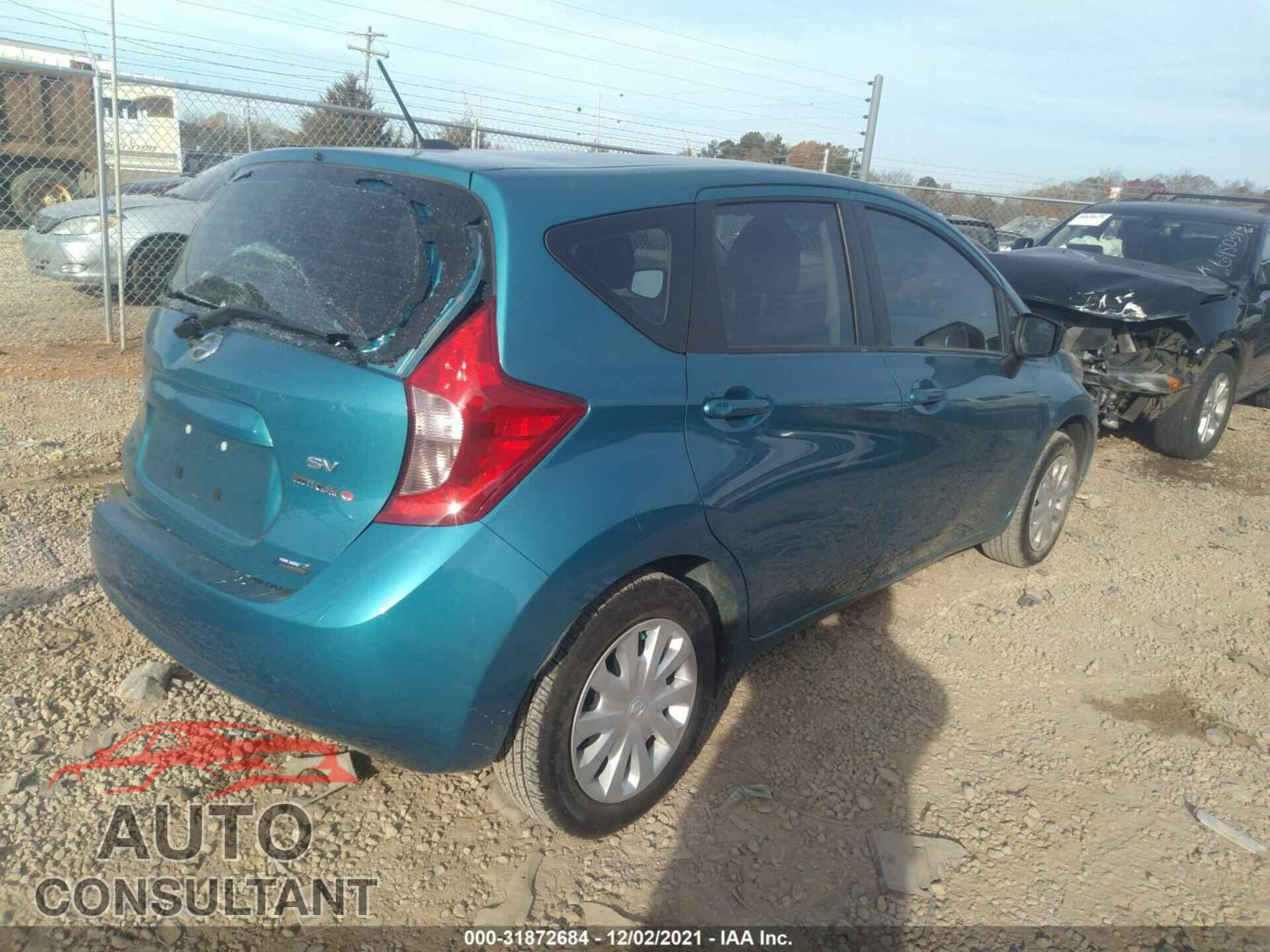 NISSAN VERSA NOTE 2016 - 3N1CE2CP3GL383595