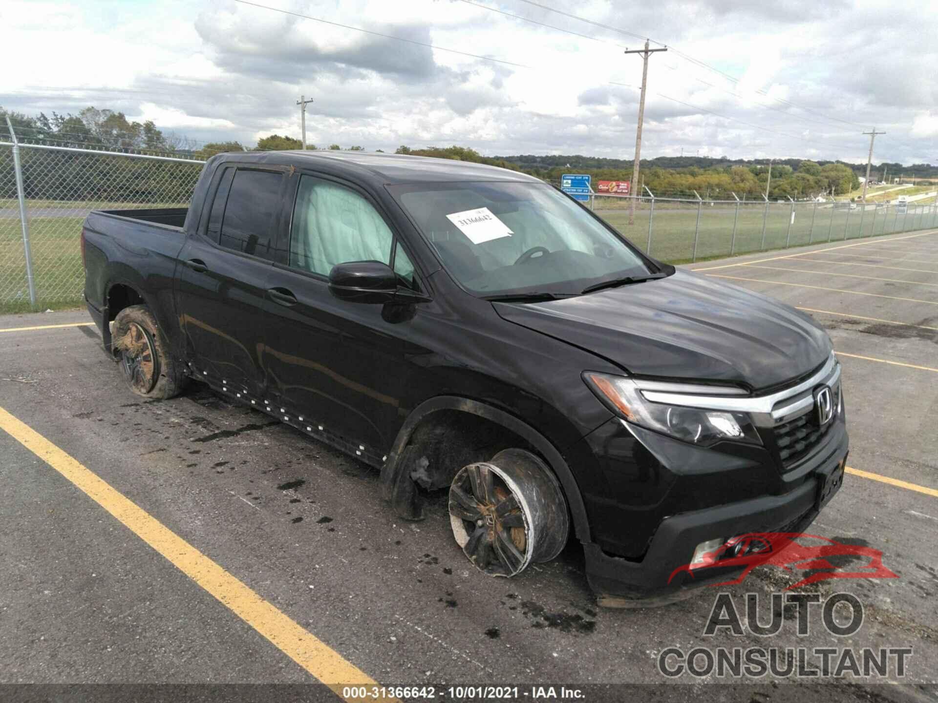 HONDA RIDGELINE 2019 - 5FPYK3F14KB046053