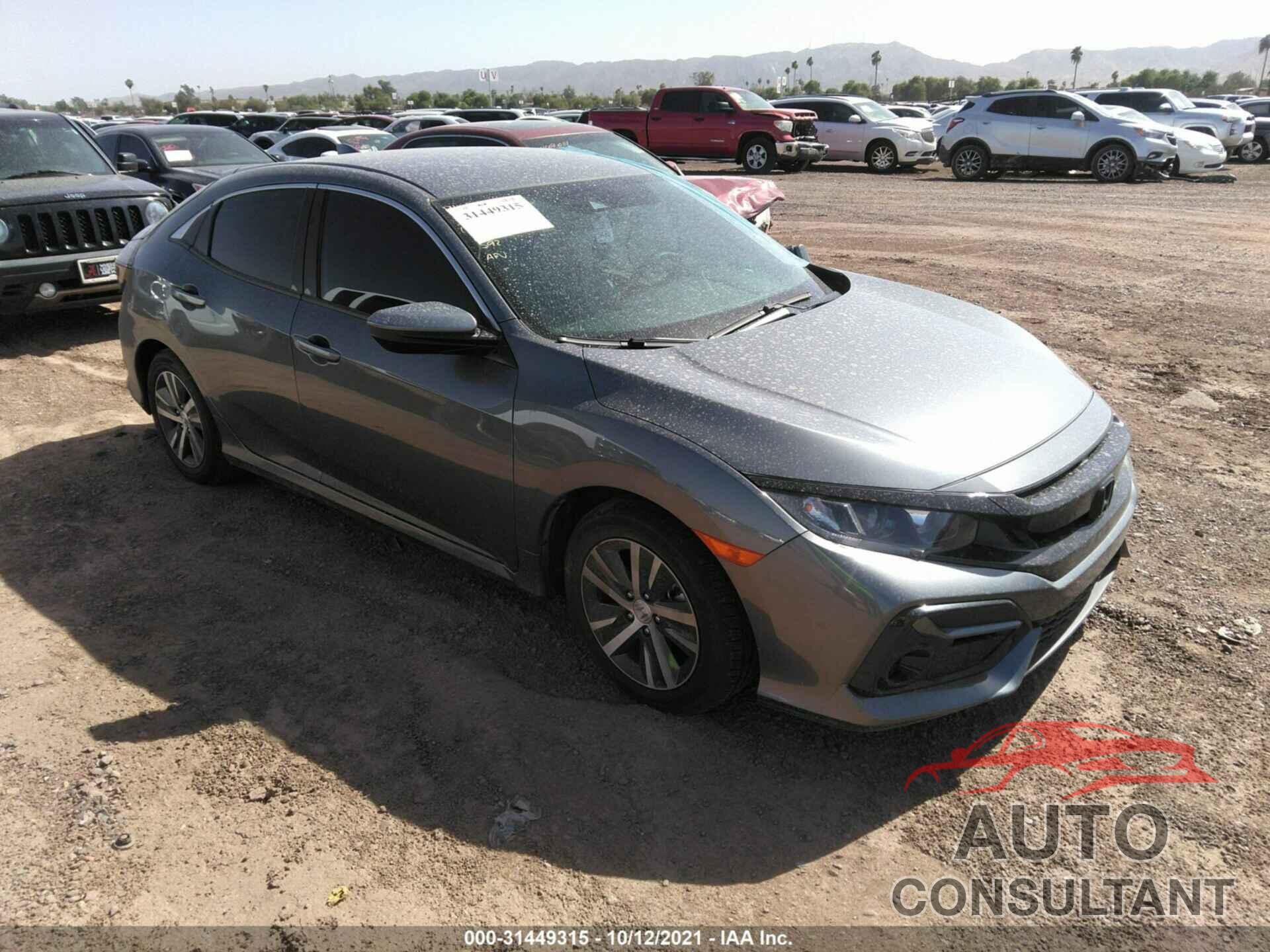 HONDA CIVIC HATCHBACK 2021 - SHHFK7H32MU205465