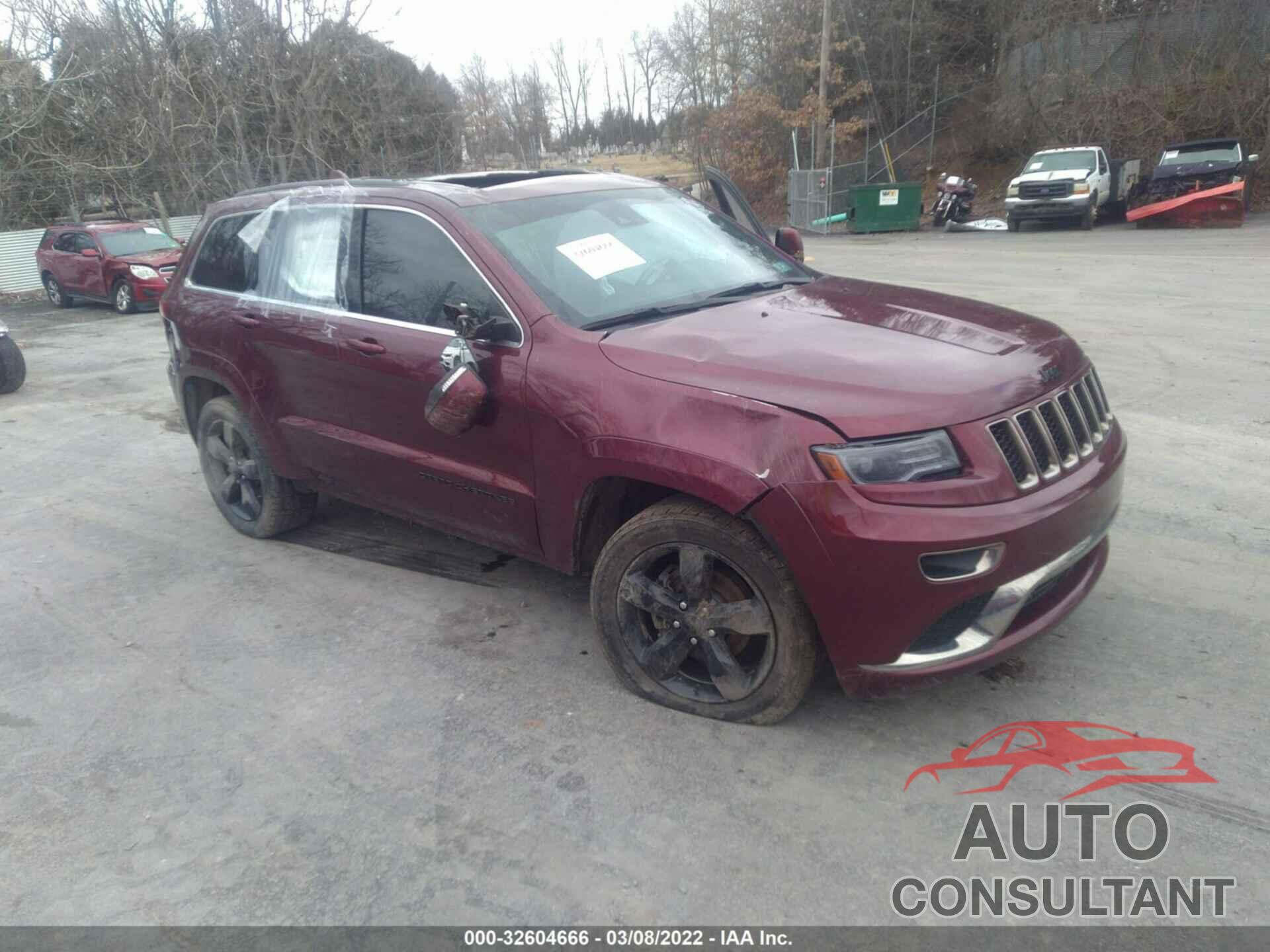 JEEP GRAND CHEROKEE 2016 - 1C4RJFCG3GC324164