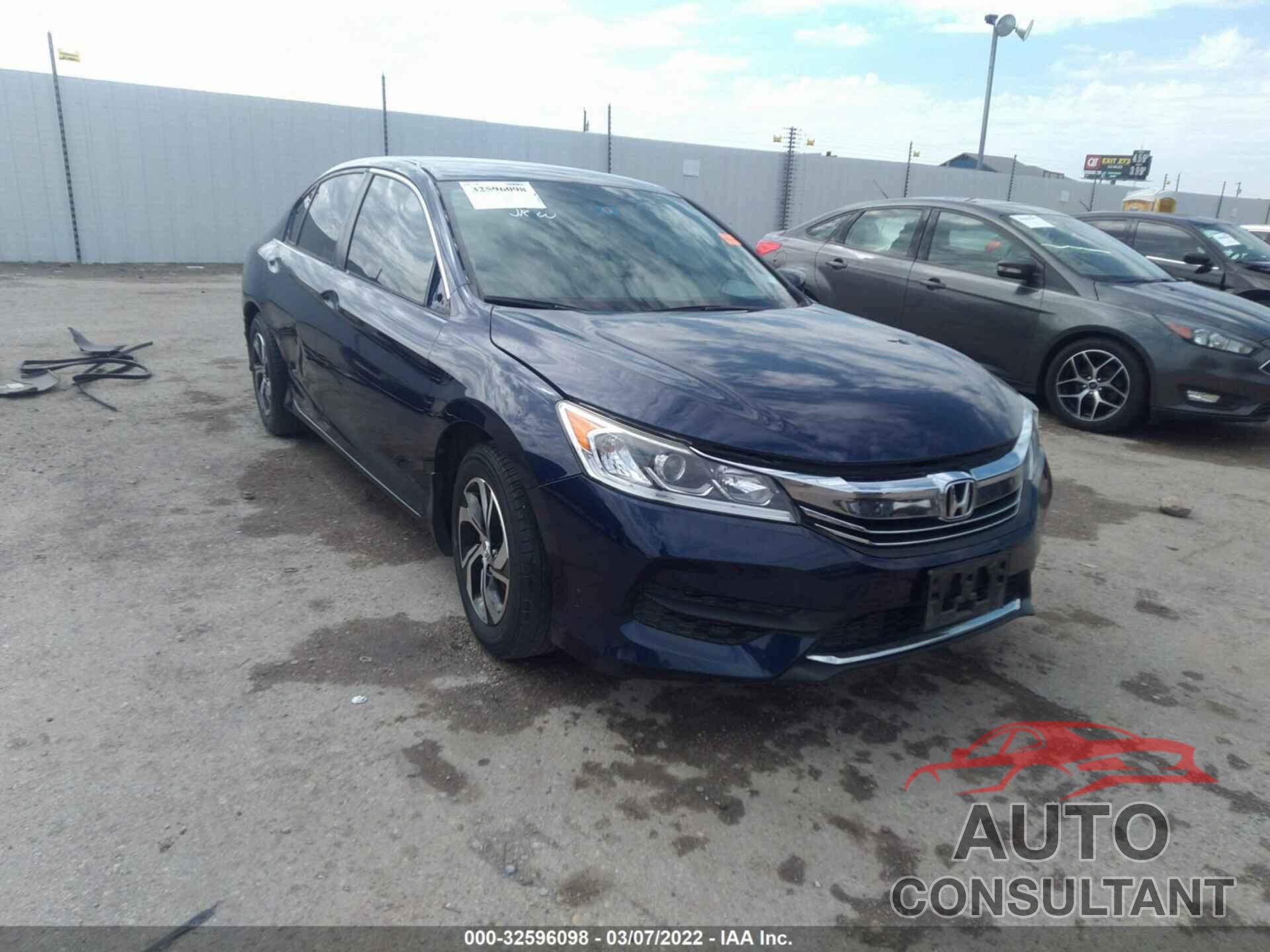 HONDA ACCORD SEDAN 2016 - 1HGCR2F32GA218110