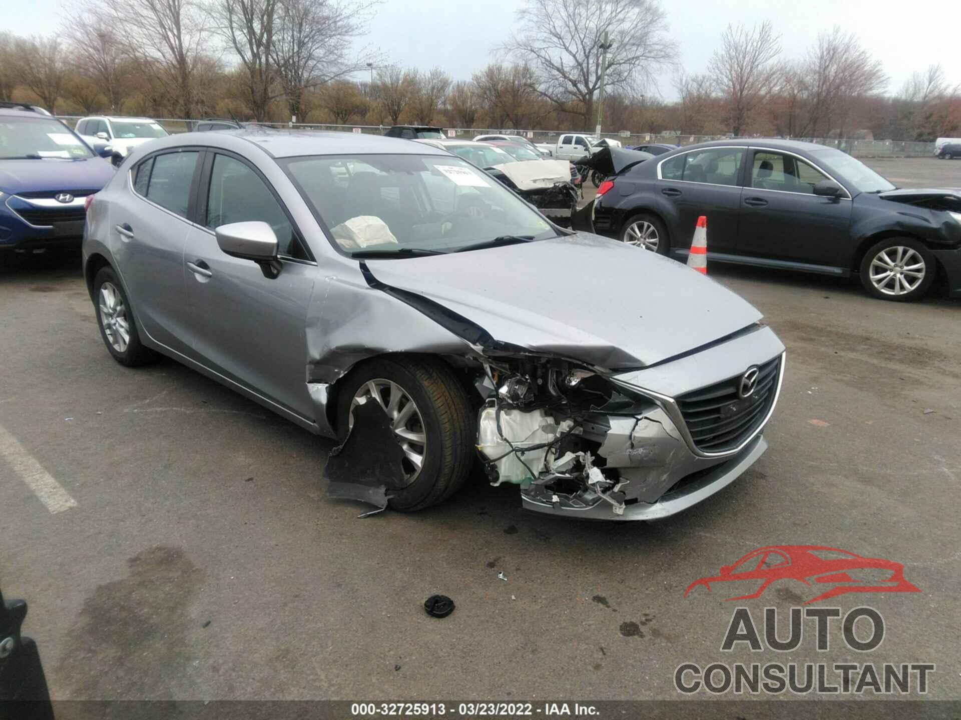 MAZDA MAZDA3 2016 - JM1BM1K76G1313989